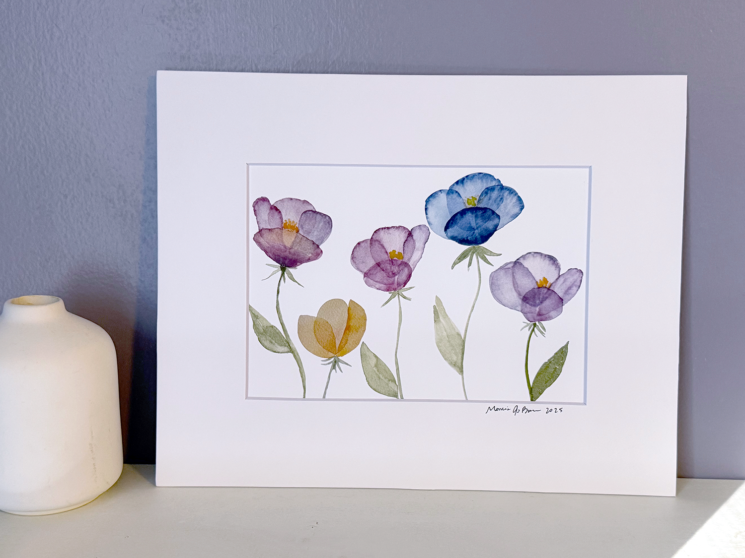 watercolor print collection