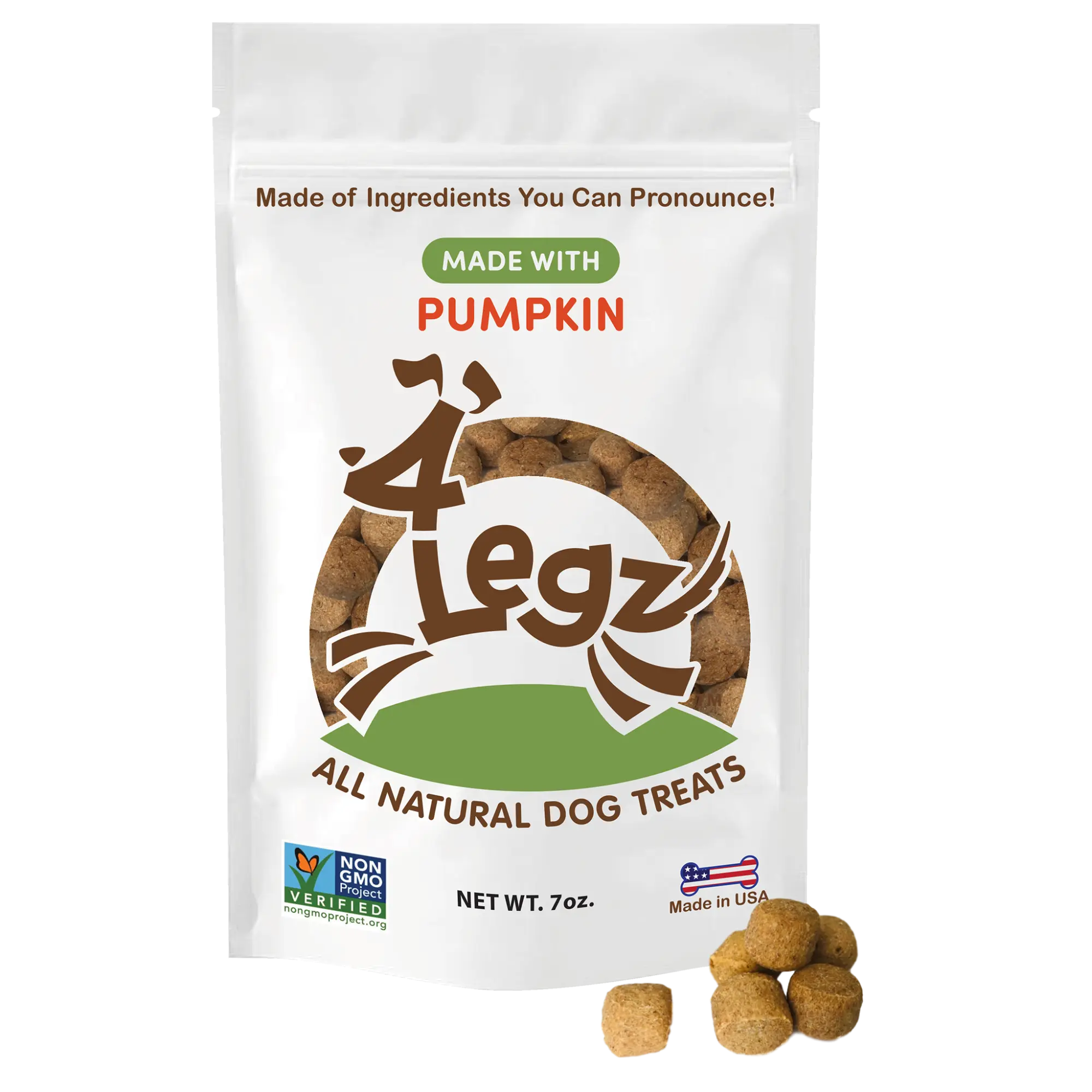 Treats Gift Box for Dogs - 6 Pack of Delicious Dog Treats - 4Legz