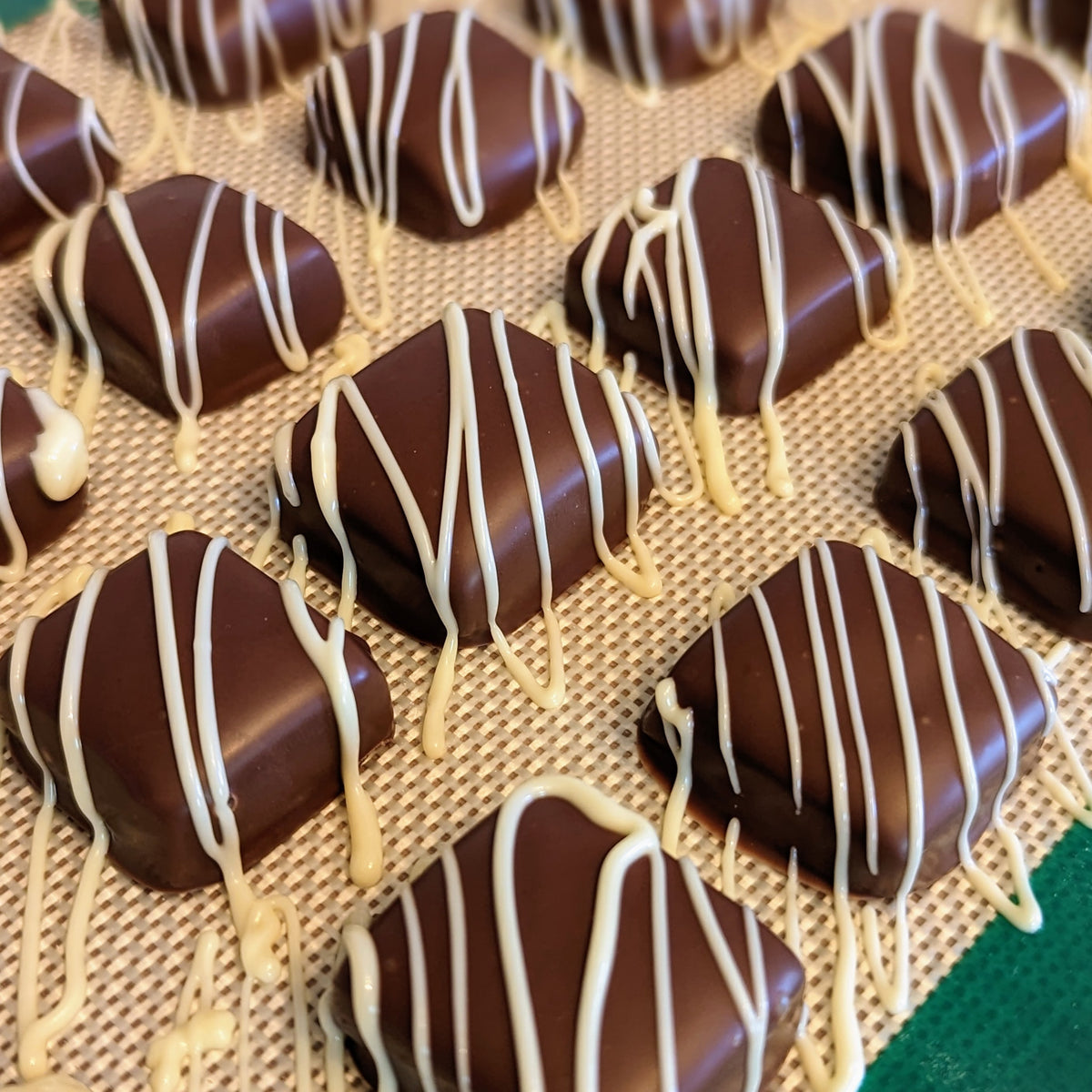 Chocolate Dipped Caramels