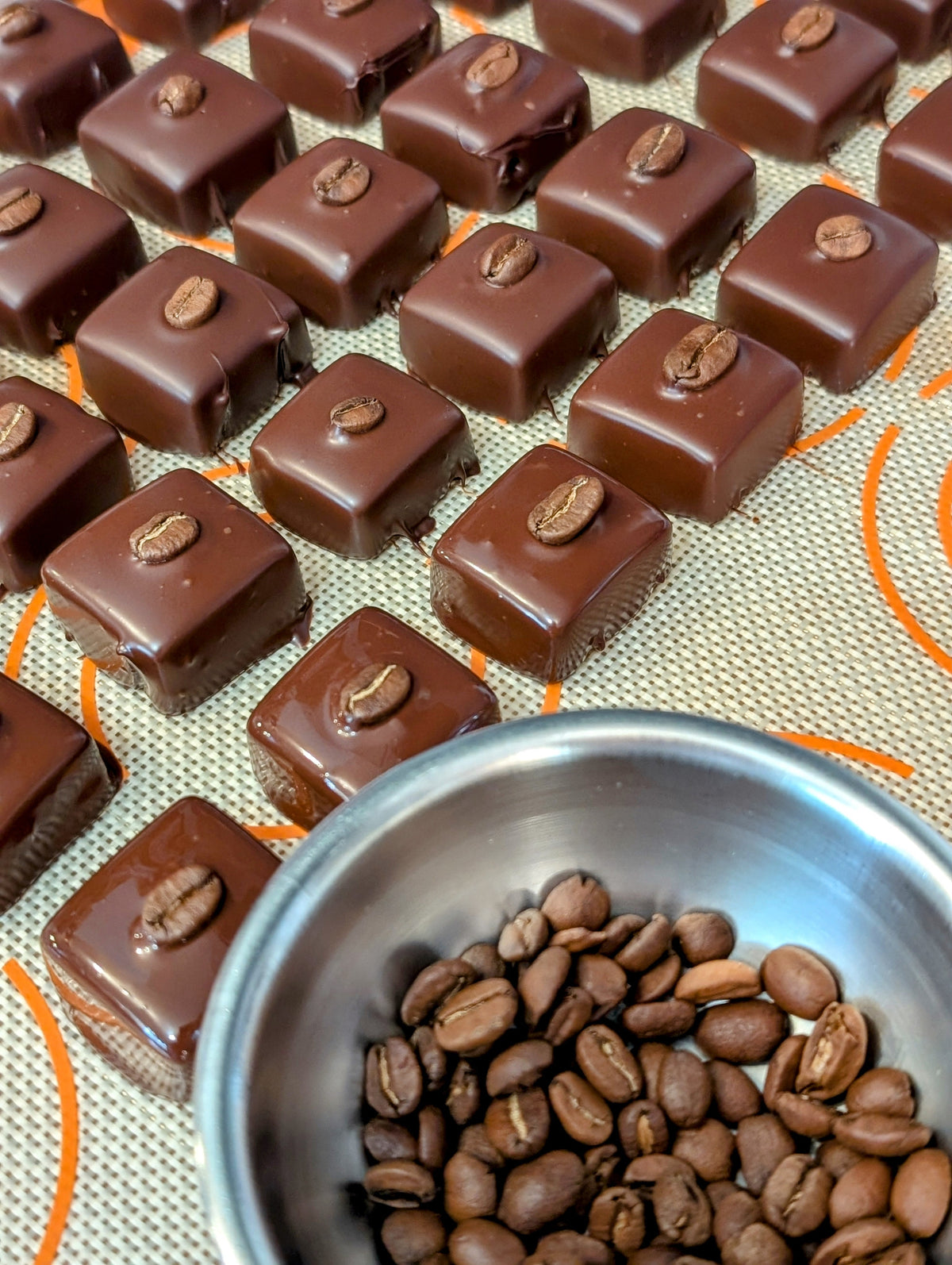 Chocolate Dipped Caramels
