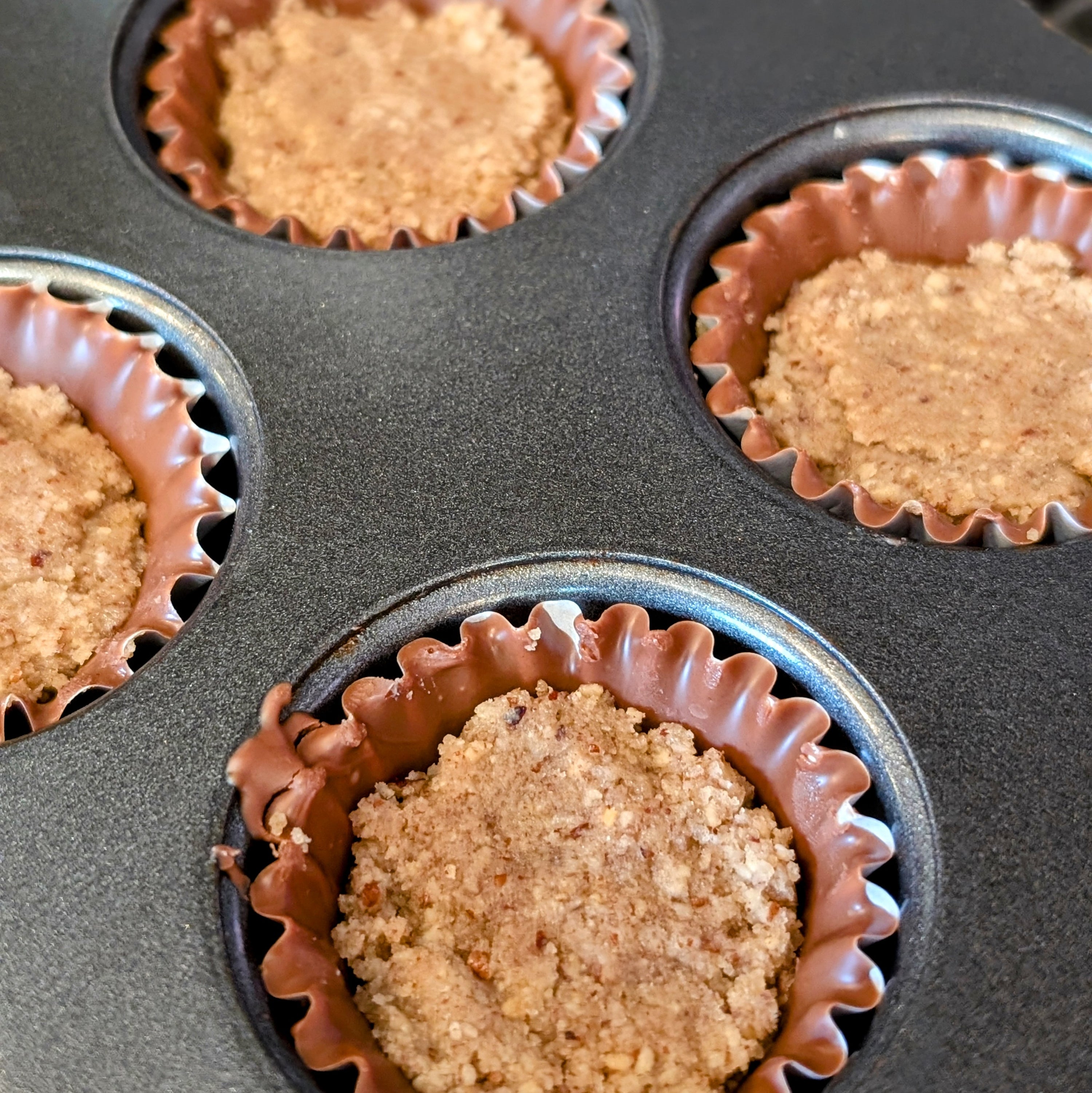 Chocolate Marzipan Cups
