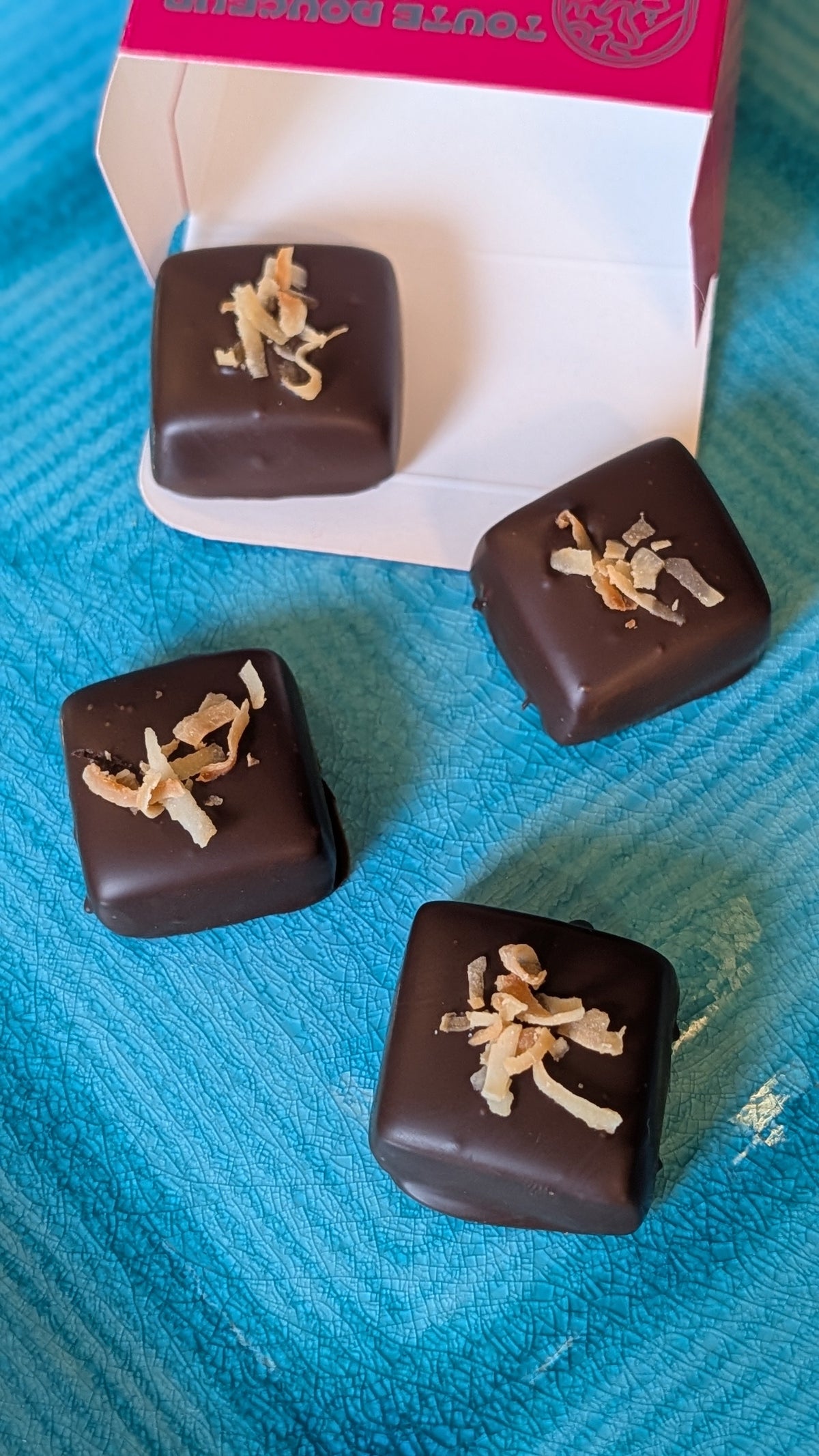 Chocolate Dipped Caramels