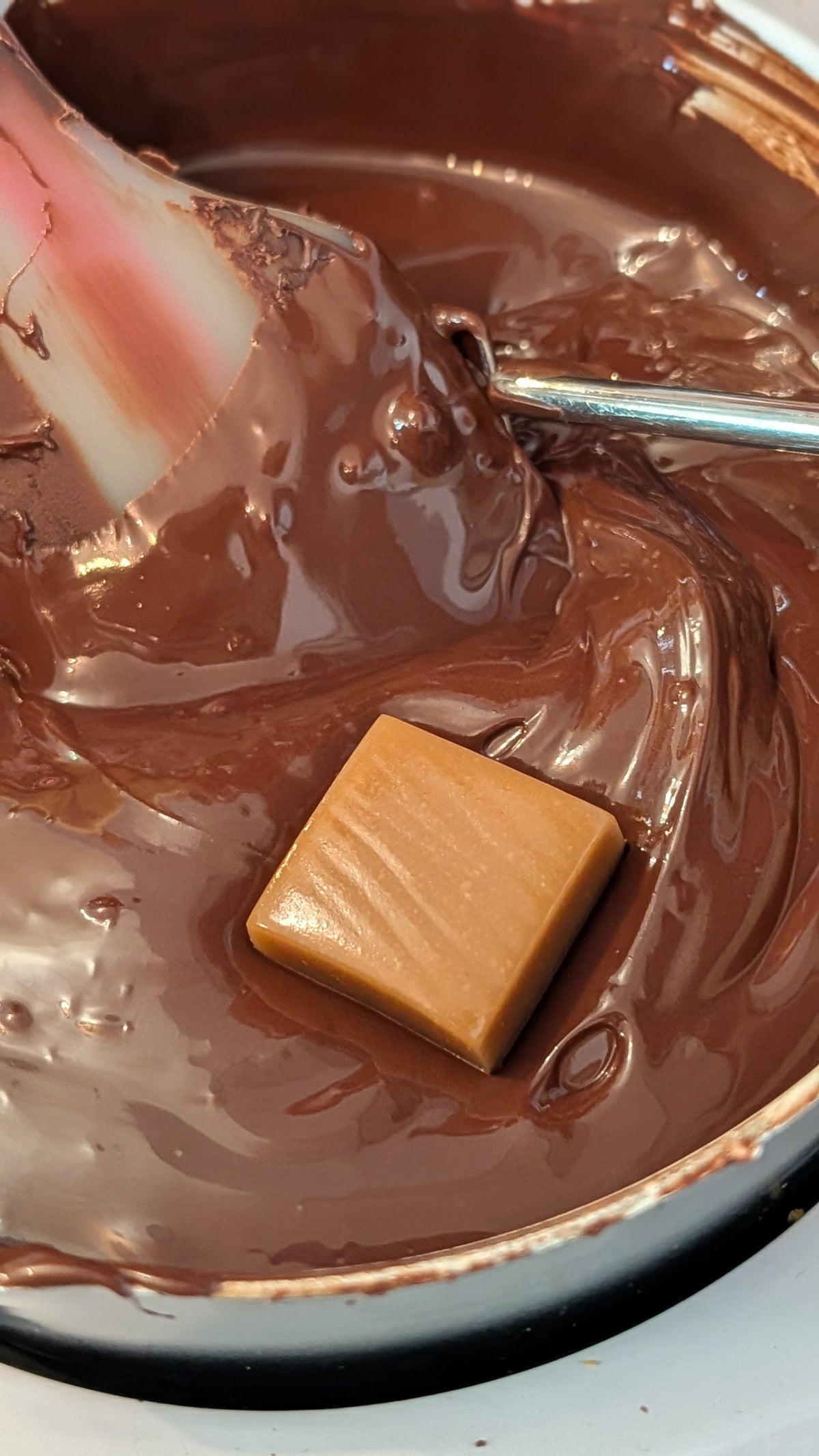 Chocolate Dipped Caramels