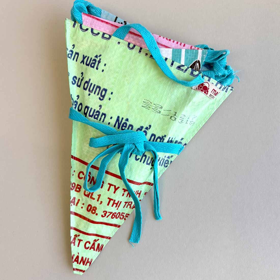 Recycled Banner - Multicolor Pennant - Malia Designs