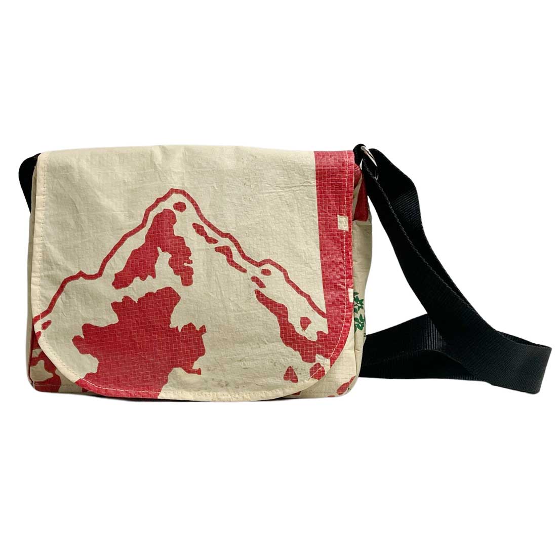 Recycled Cement Small Messenger -red mountain