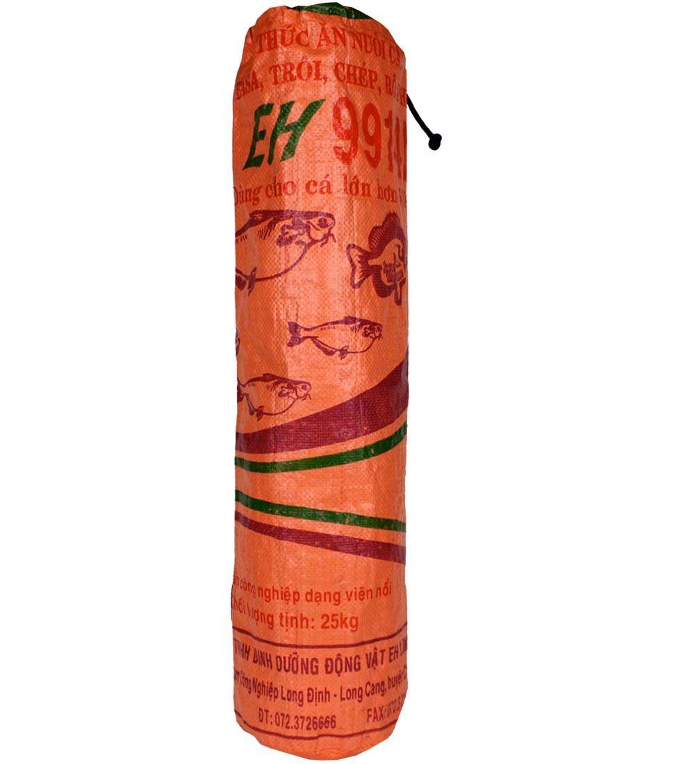 recycled yoga mat bag - orange