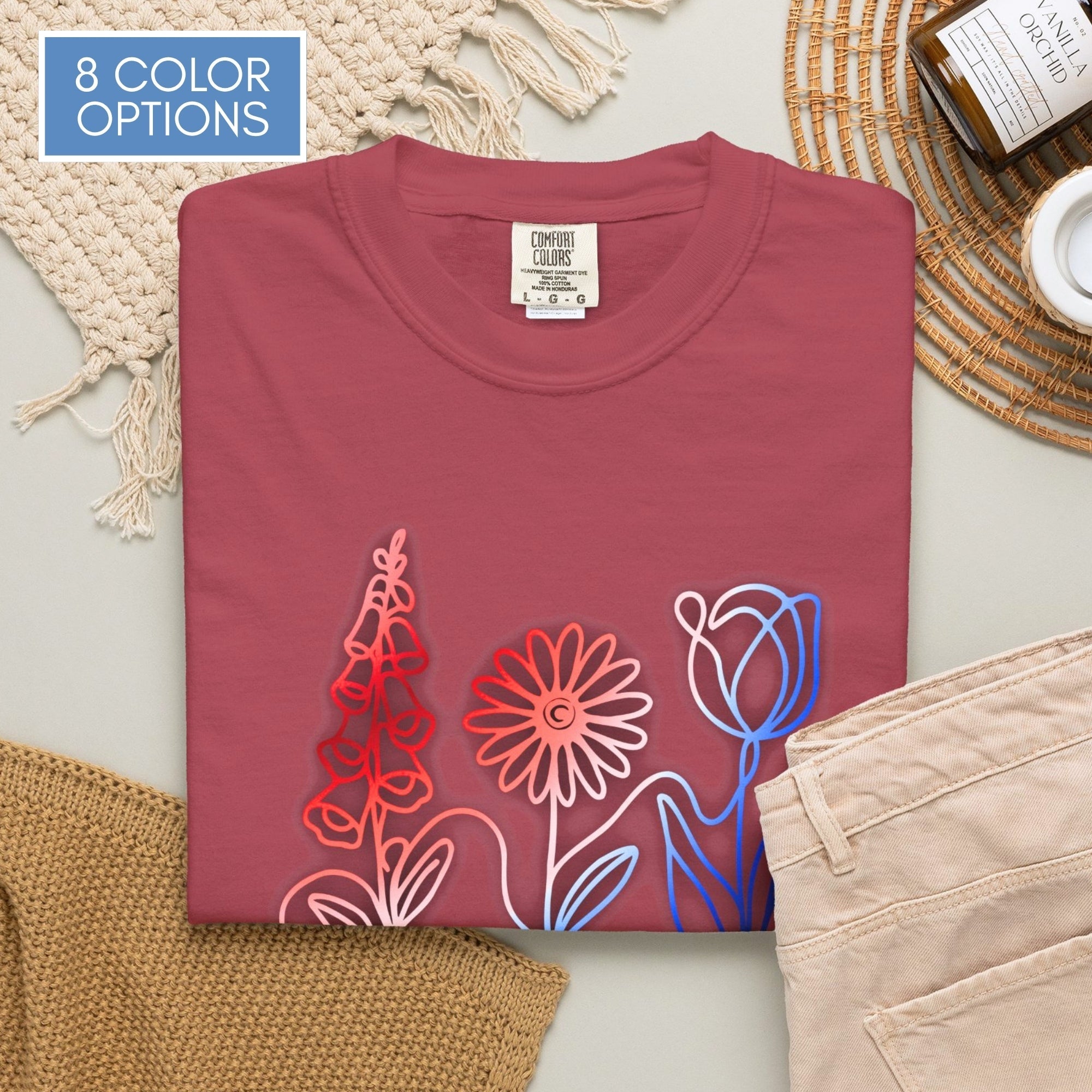 red-white-and-blue-foxglove-daisy-tulip-unisex-crewneck-tee-comfort-colors-tshirt-subtle-anti-trump-apparel
