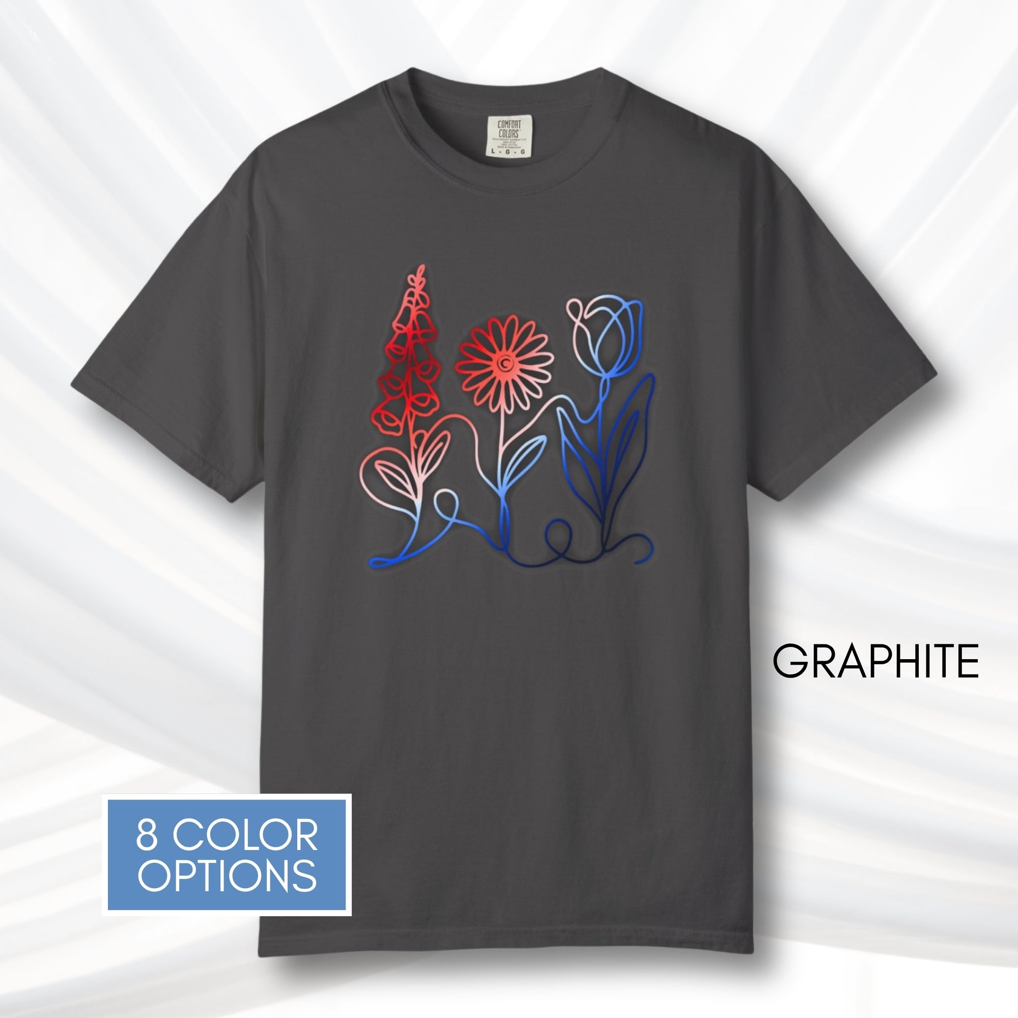 red-white-and-blue-foxglove-daisy-tulip-unisex-crewneck-tee-comfort-colors-tshirt-subtle-anti-trump-apparel-graphite