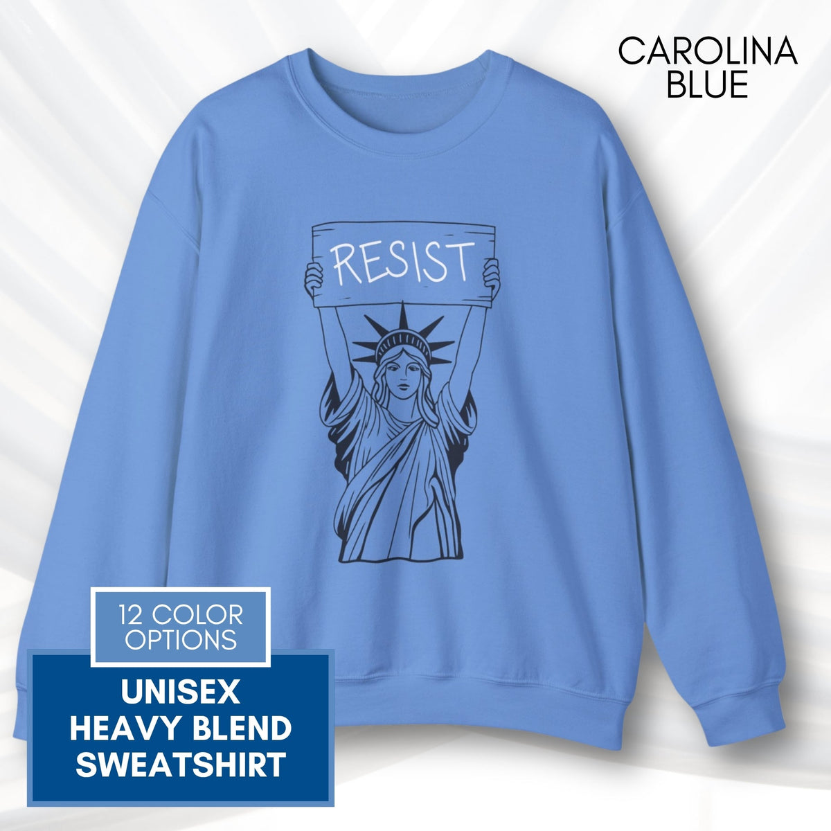 resist-statue-of-liberty-crewneck-sweatshirt-unisex-political-activist-protest-top