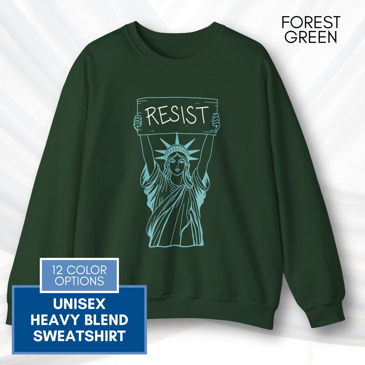 resist-statue-of-liberty-crewneck-sweatshirt-unisex-political-activist-protest-top