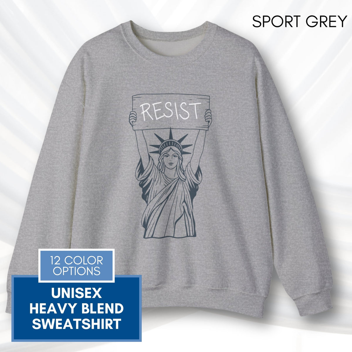 resist-statue-of-liberty-crewneck-sweatshirt-unisex-political-activist-protest-top