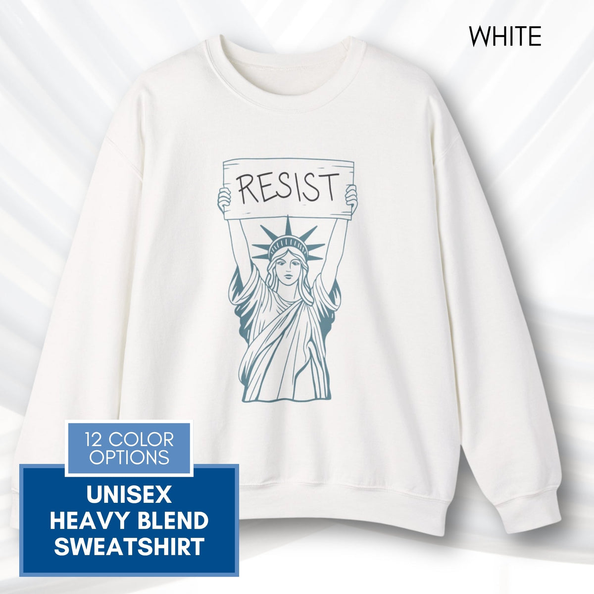 resist-statue-of-liberty-crewneck-sweatshirt-unisex-political-activist-protest-top