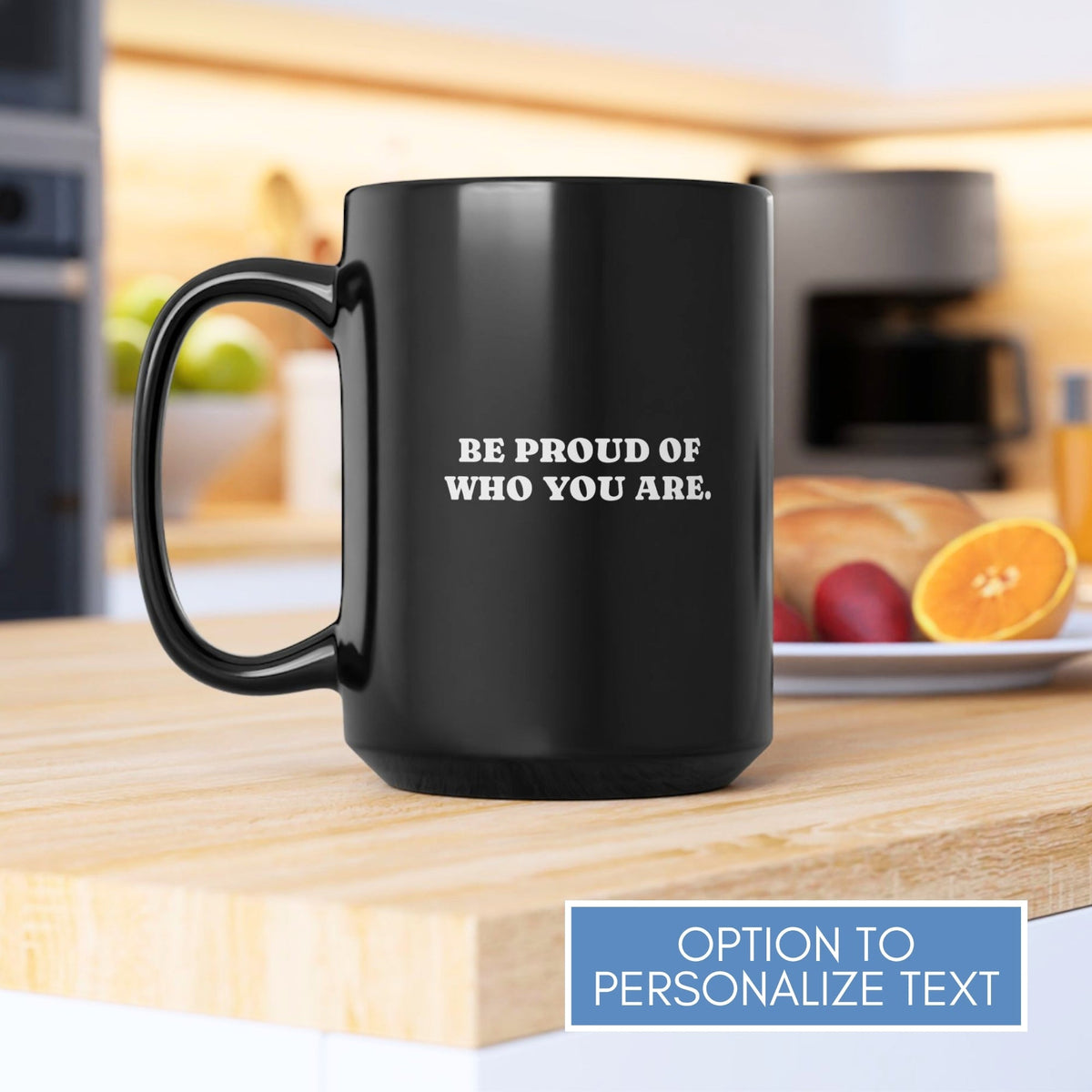 retro-rainbow-pride-hand-drawn-art-lgbtq-coffee-mug-personalizable-be-proud-of-who-you-are-15-ounce-black