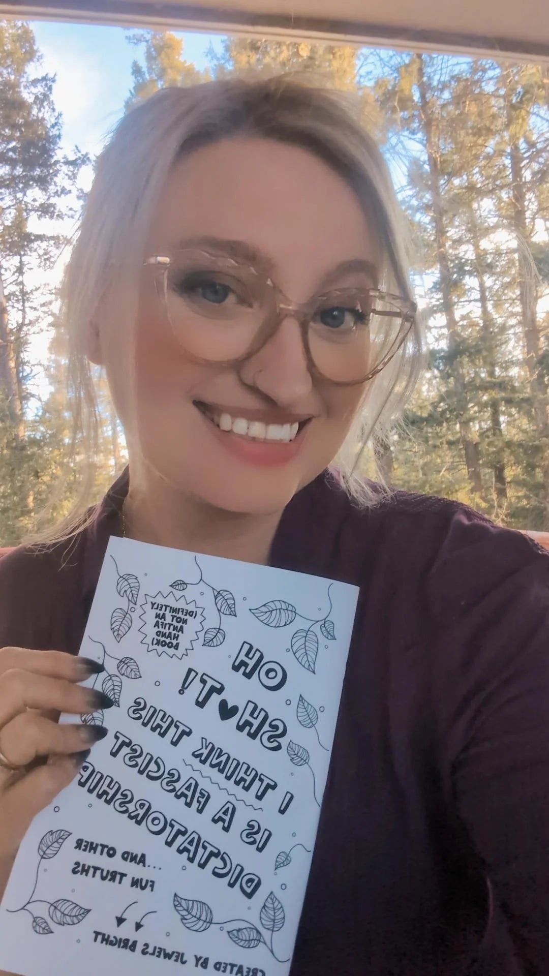 Anti-fascist Mini Coloring Book for RLS