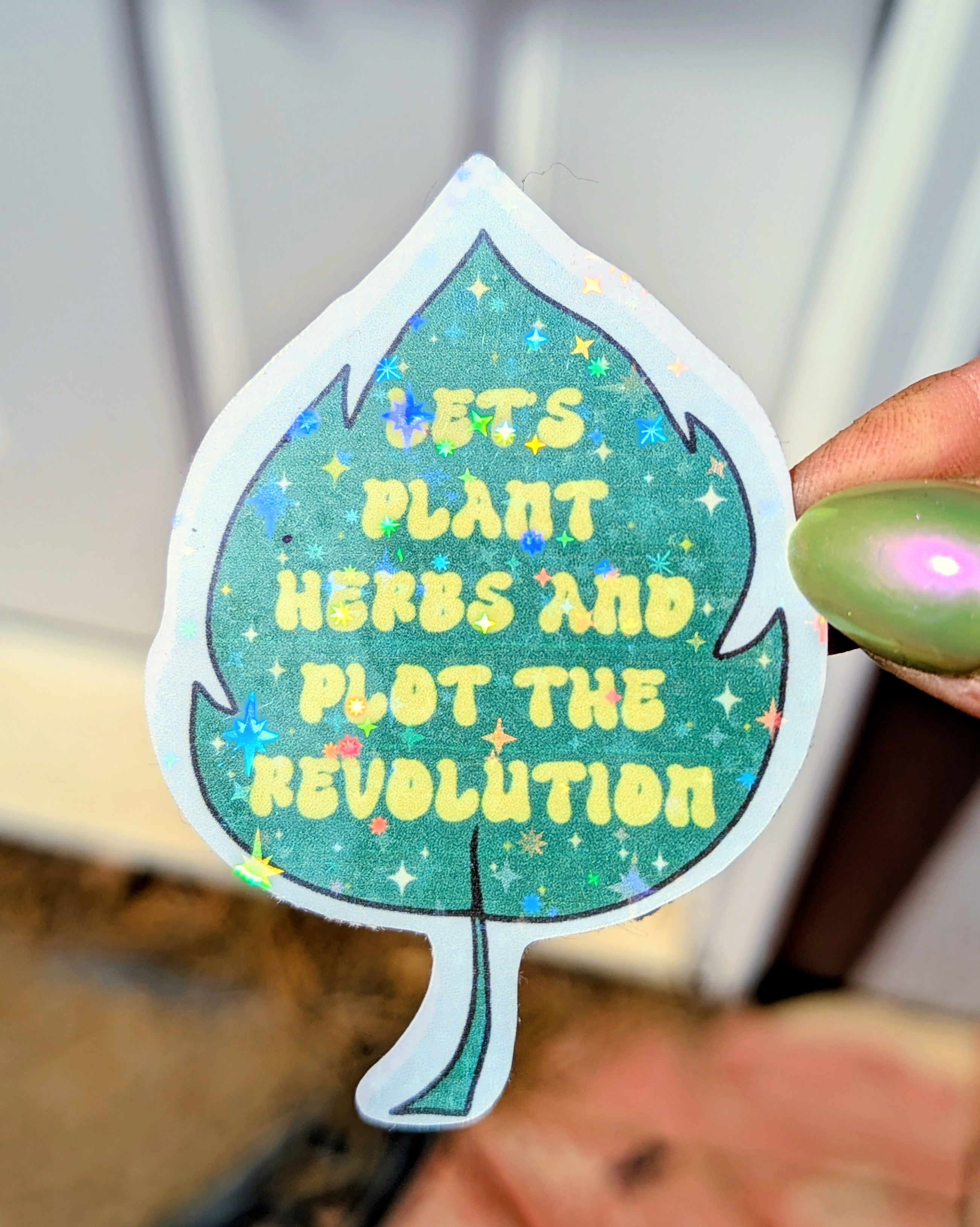 Activist Gardener Vinyl Sticker