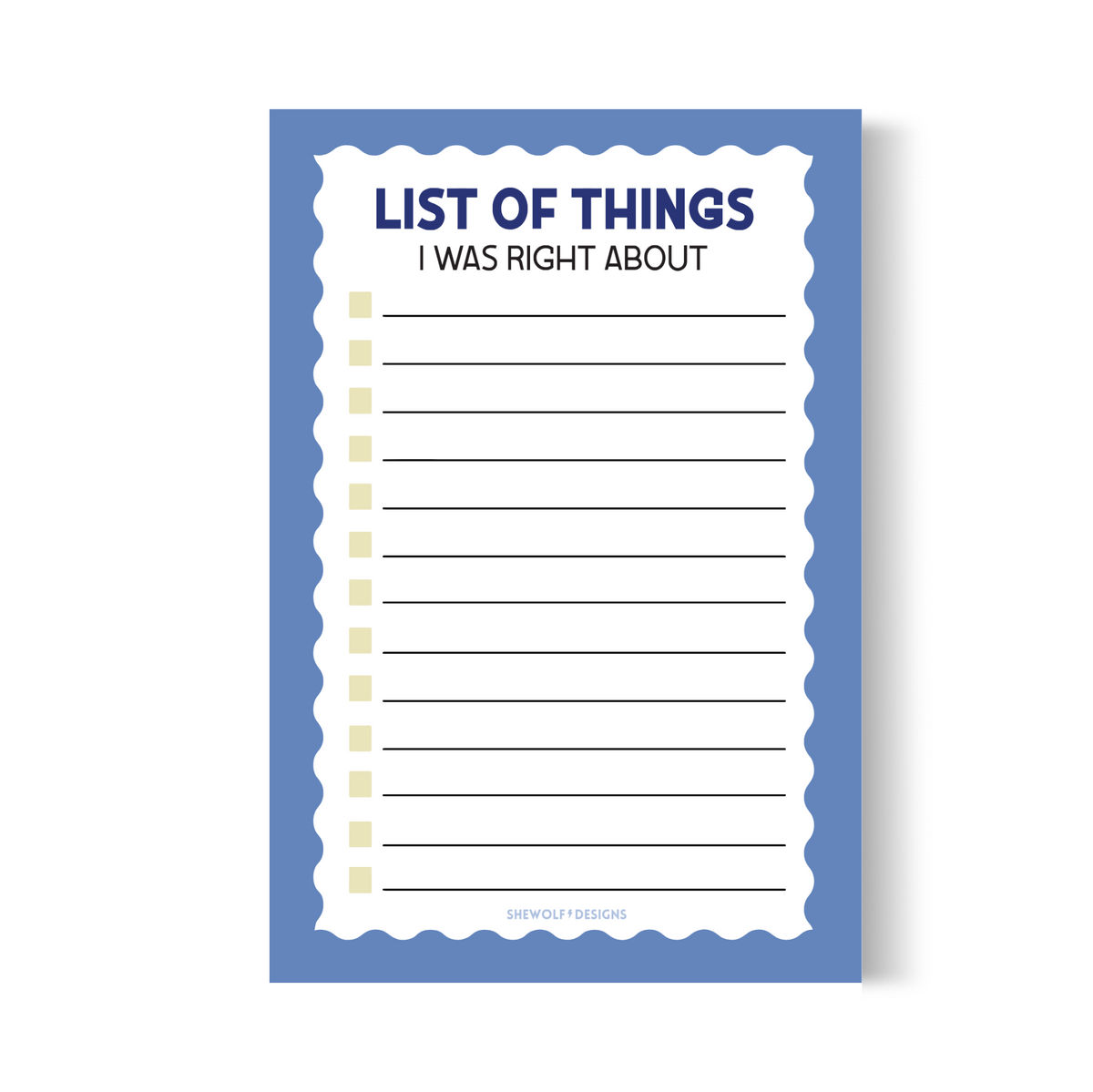 Things I Was Right About Notepad