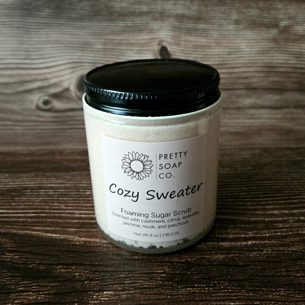 Cozy Sweater Foaming Sugar Scrub