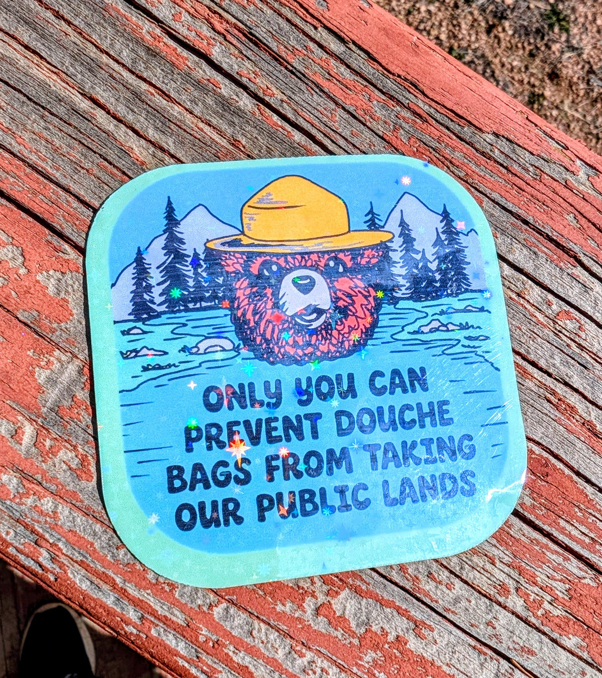 Conservation Earth Friendly Inspirational Feminist Vinyl Sticker