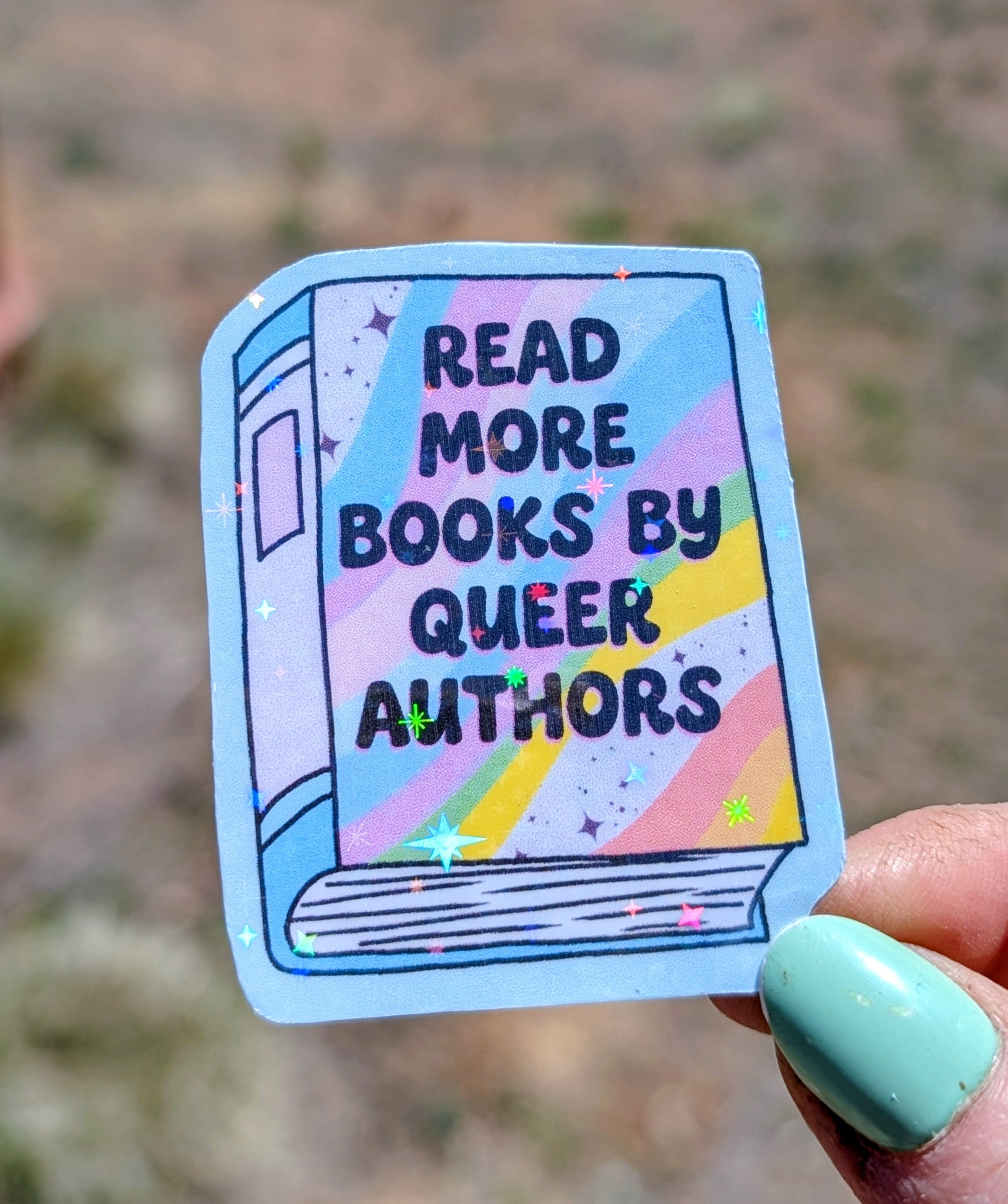 Queer Authors Inspirational Feminist Vinyl Sticker