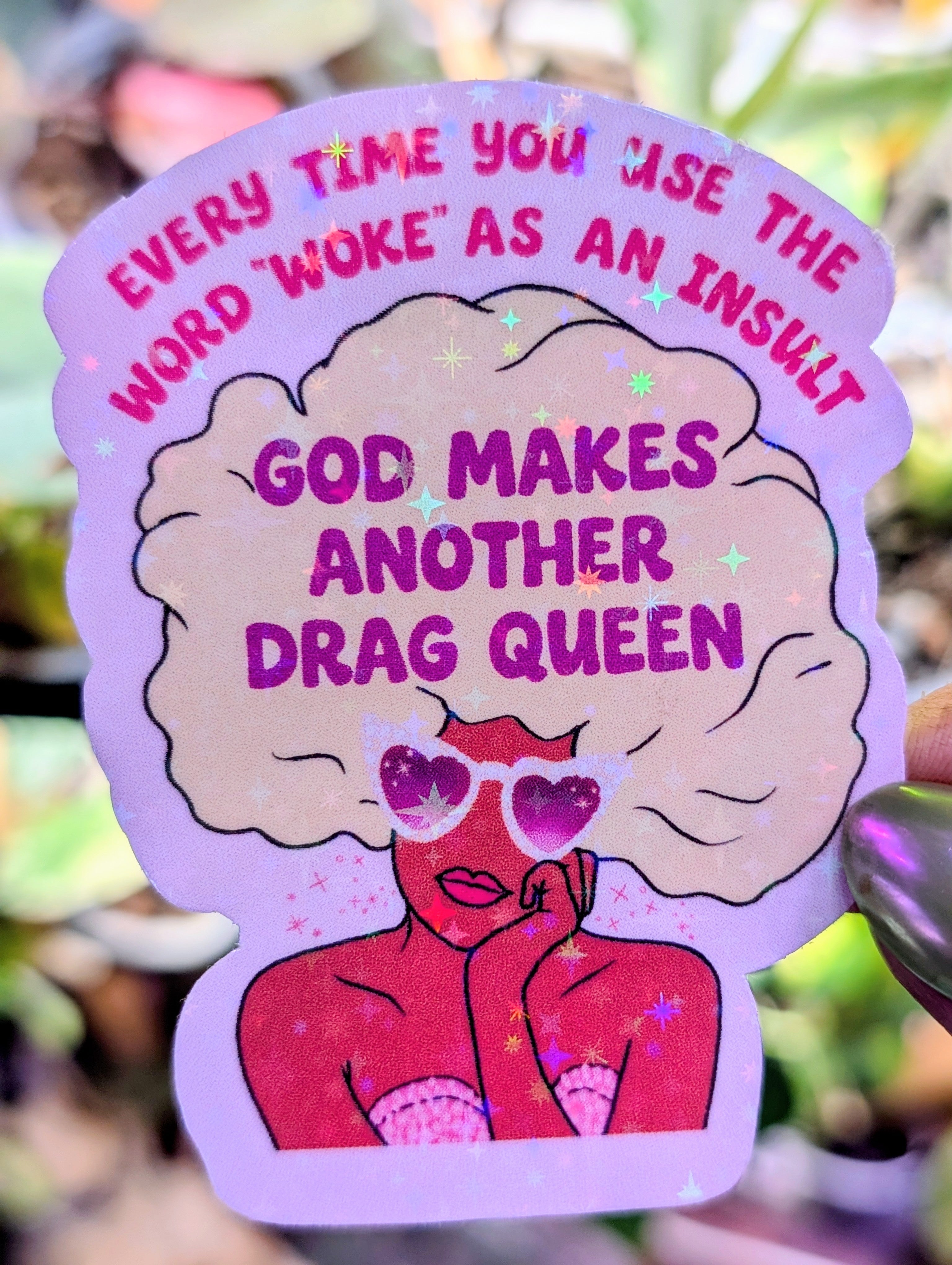 Drag Queen Vinyl Sticker