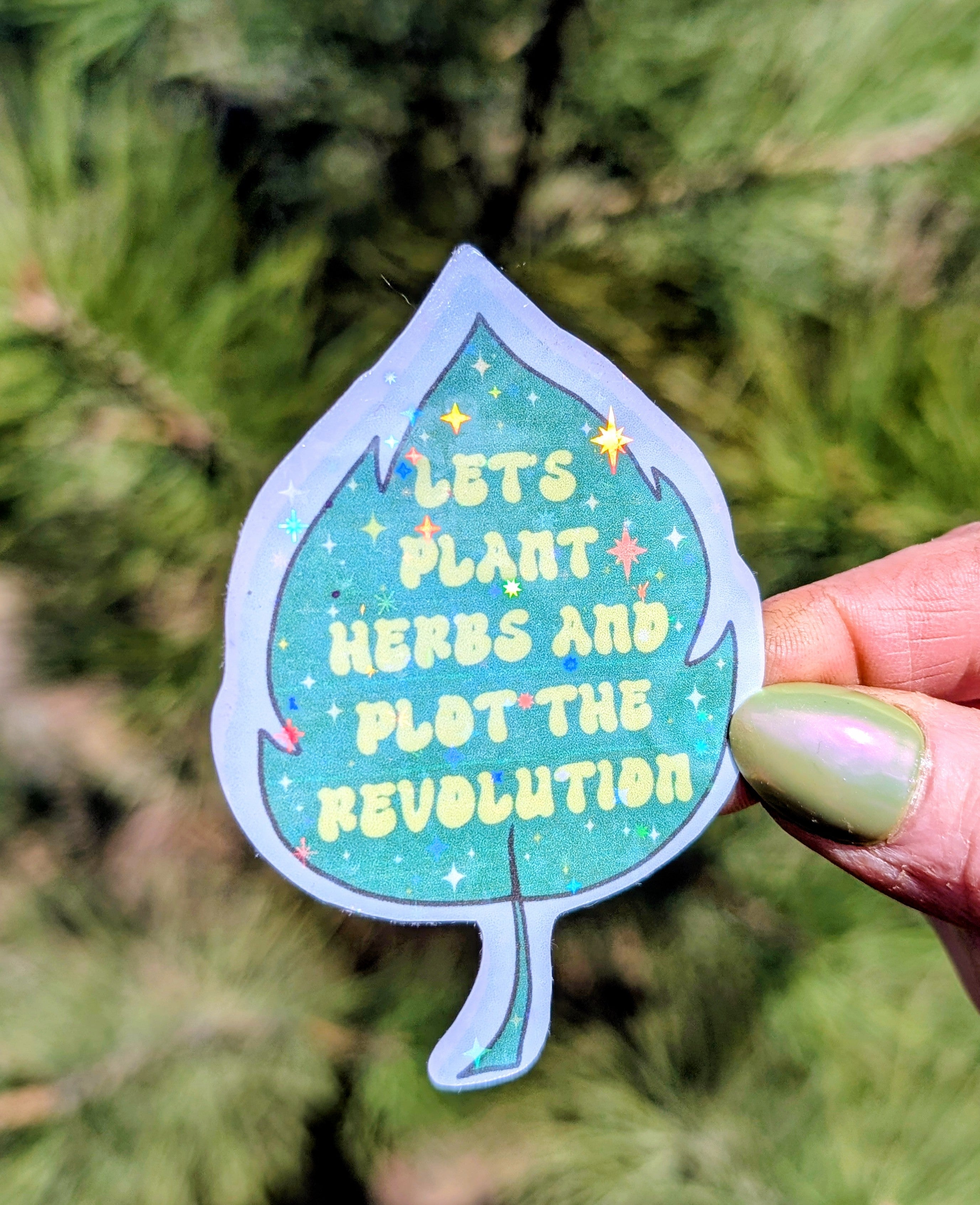 Activist Gardener Vinyl Sticker