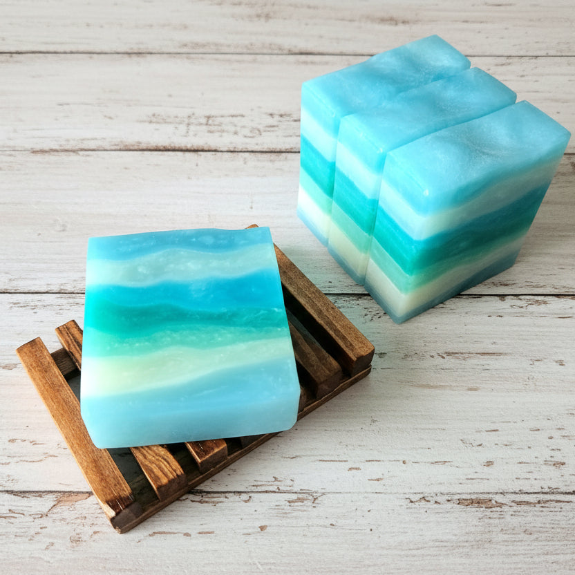Whitney Glacier Handcrafted Soap | Eucalyptus, Sage, and Peppermint