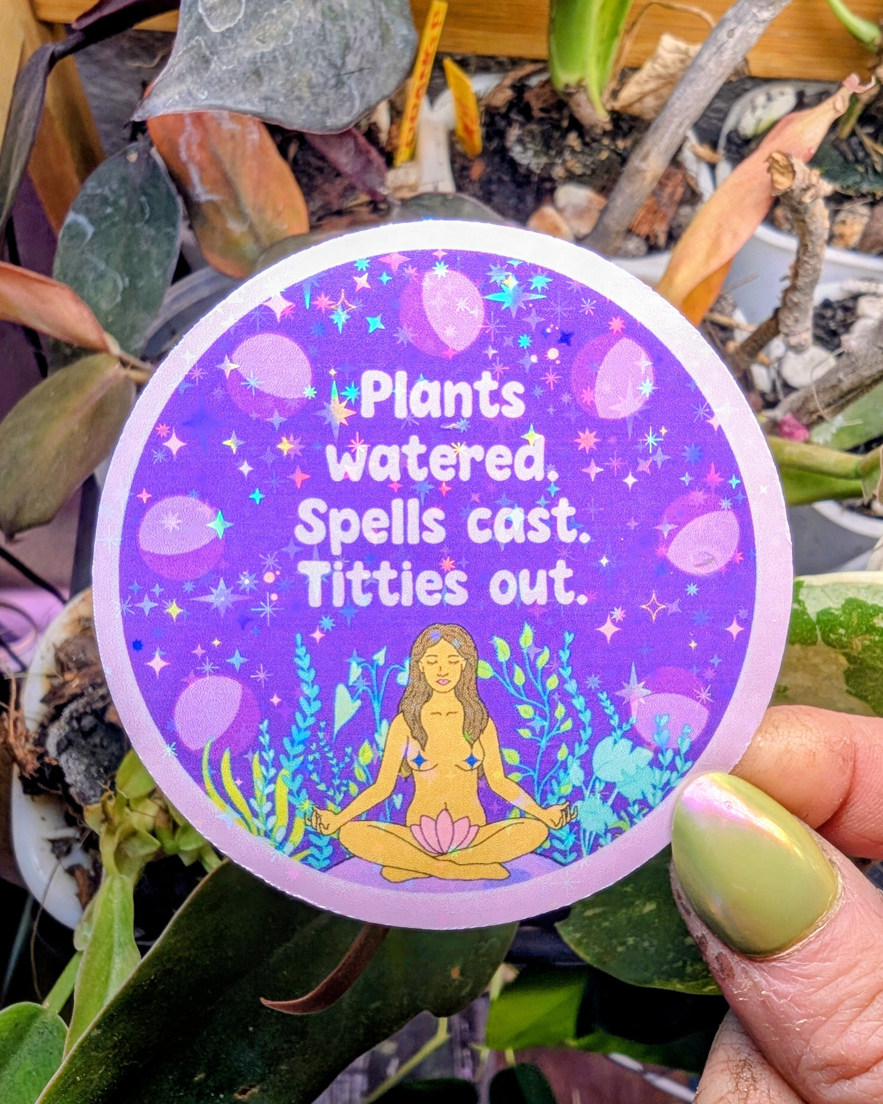 Feminist Witch Vinyl Sticker