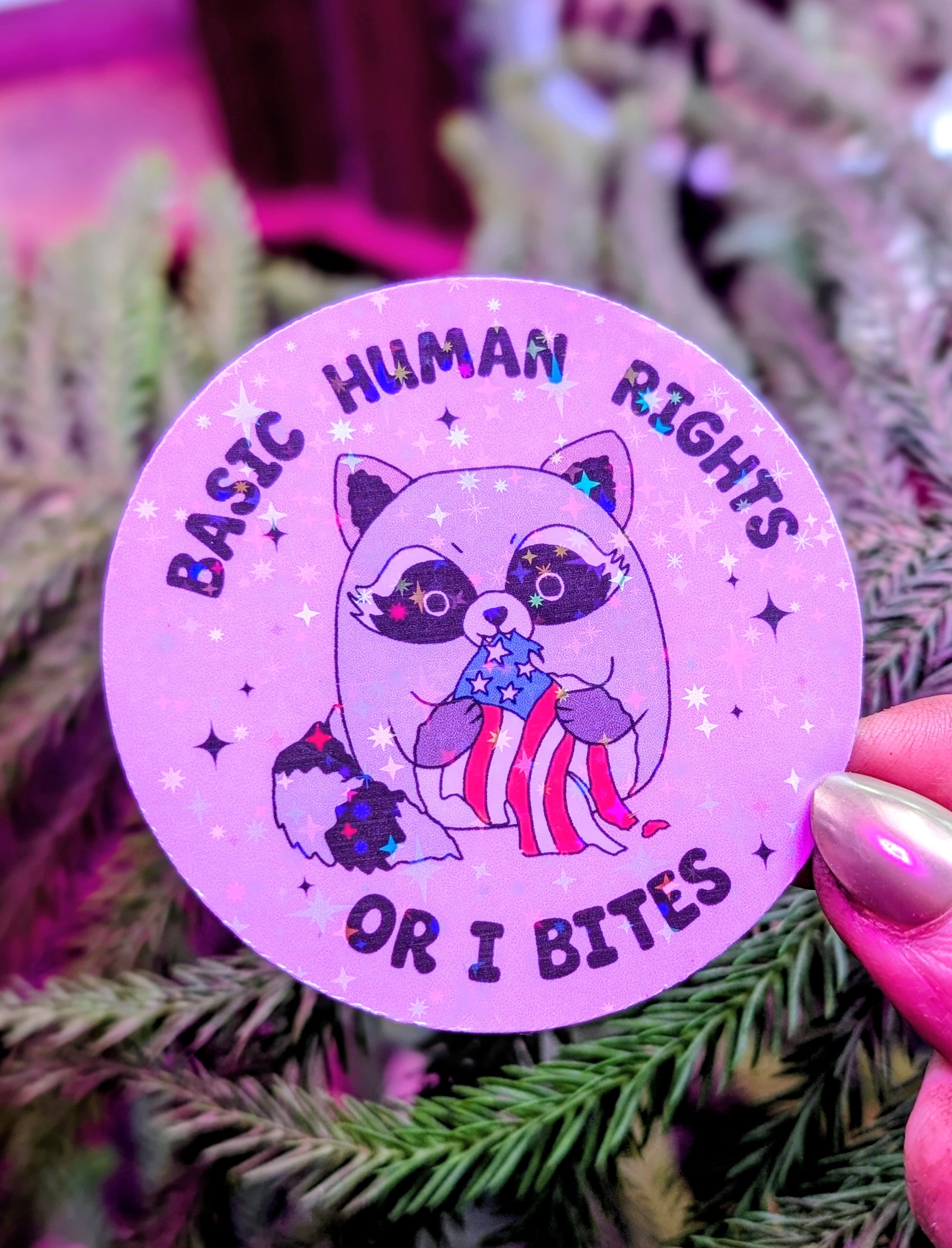 Smash the Patriarchy Inspirational Feminist Glitter Vinyl Sticker