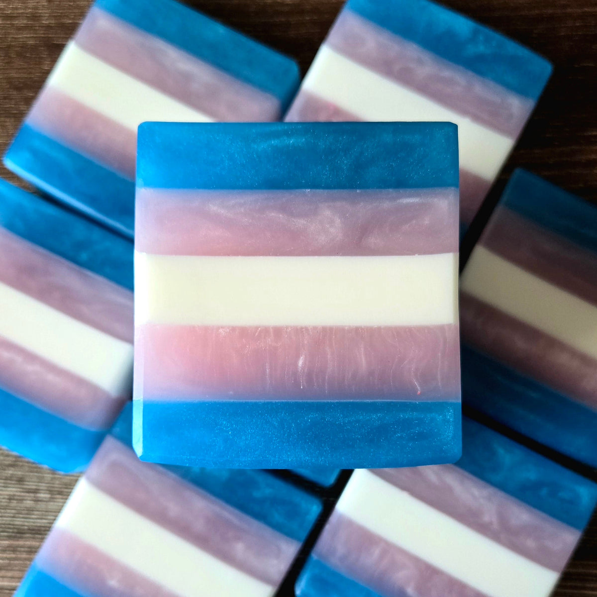 Trans Pride Handcrafted Soap
