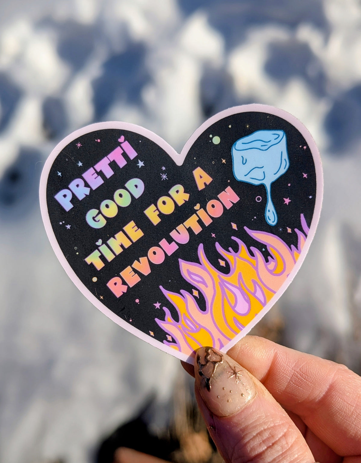 Minnesota Tribute, Abolish Ice, Smash the Patriarchy Inspirational Anti-fascist Vinyl Sticker, Mutual Aid Fundraiser