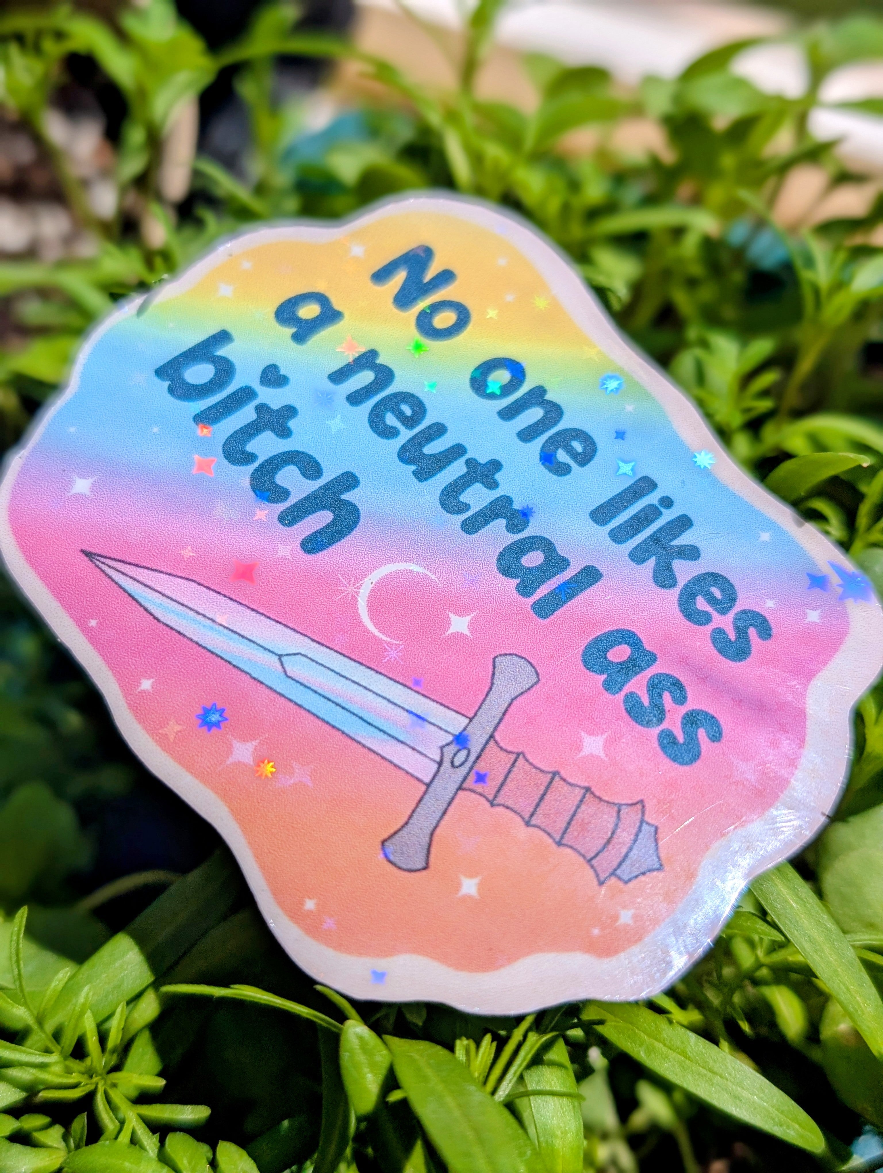 Anti Fascist Inspirational Feminist Vinyl Sticker