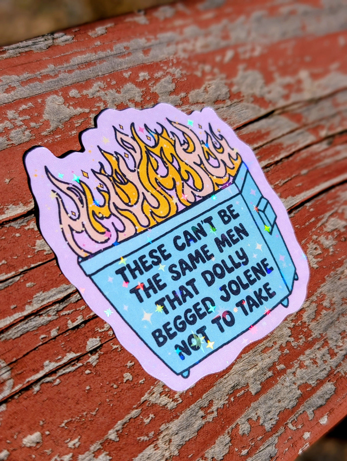 Dolly Parton Lover, Inspirational Feminist Vinyl Sticker
