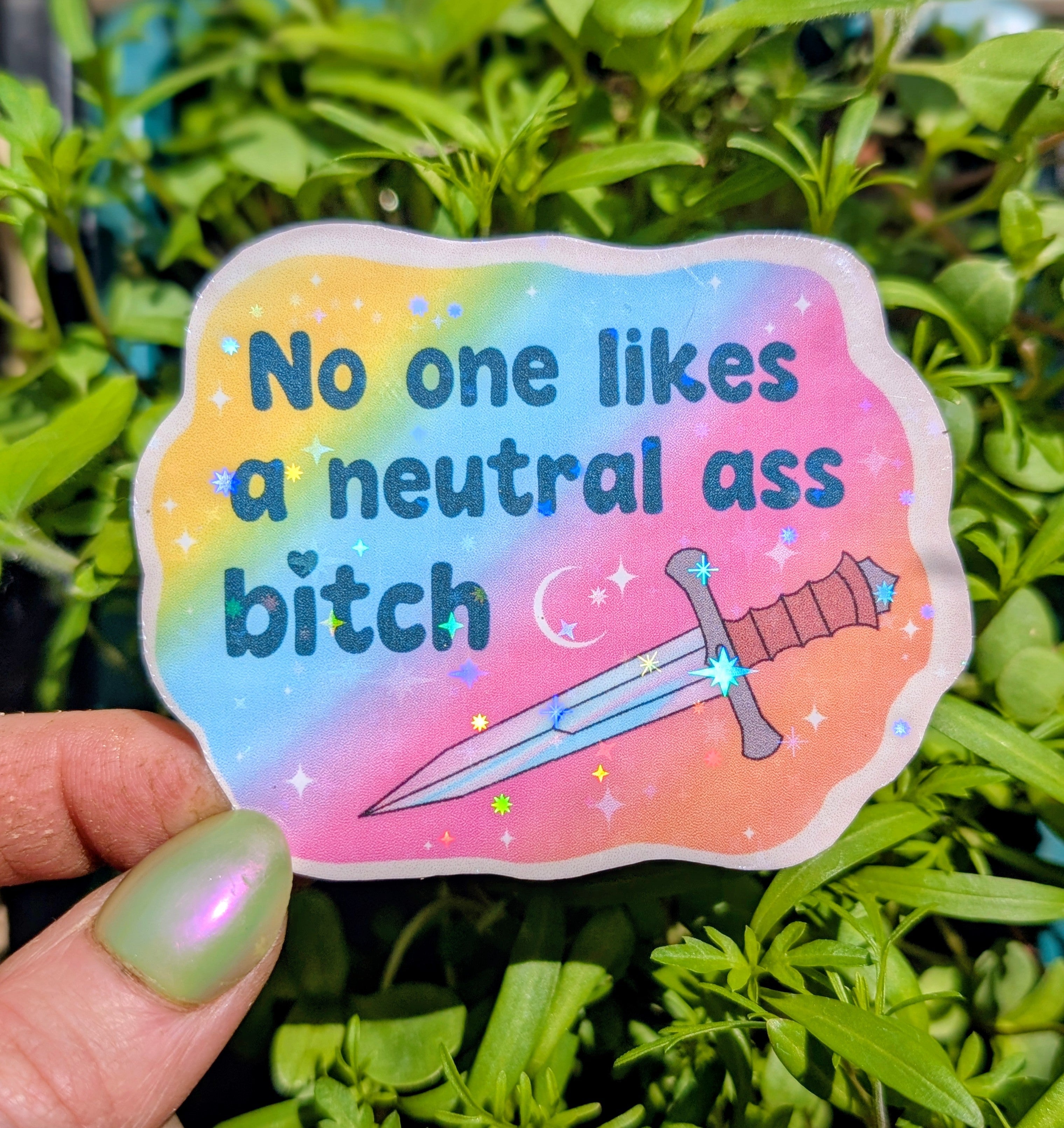 Anti Fascist Inspirational Feminist Vinyl Sticker