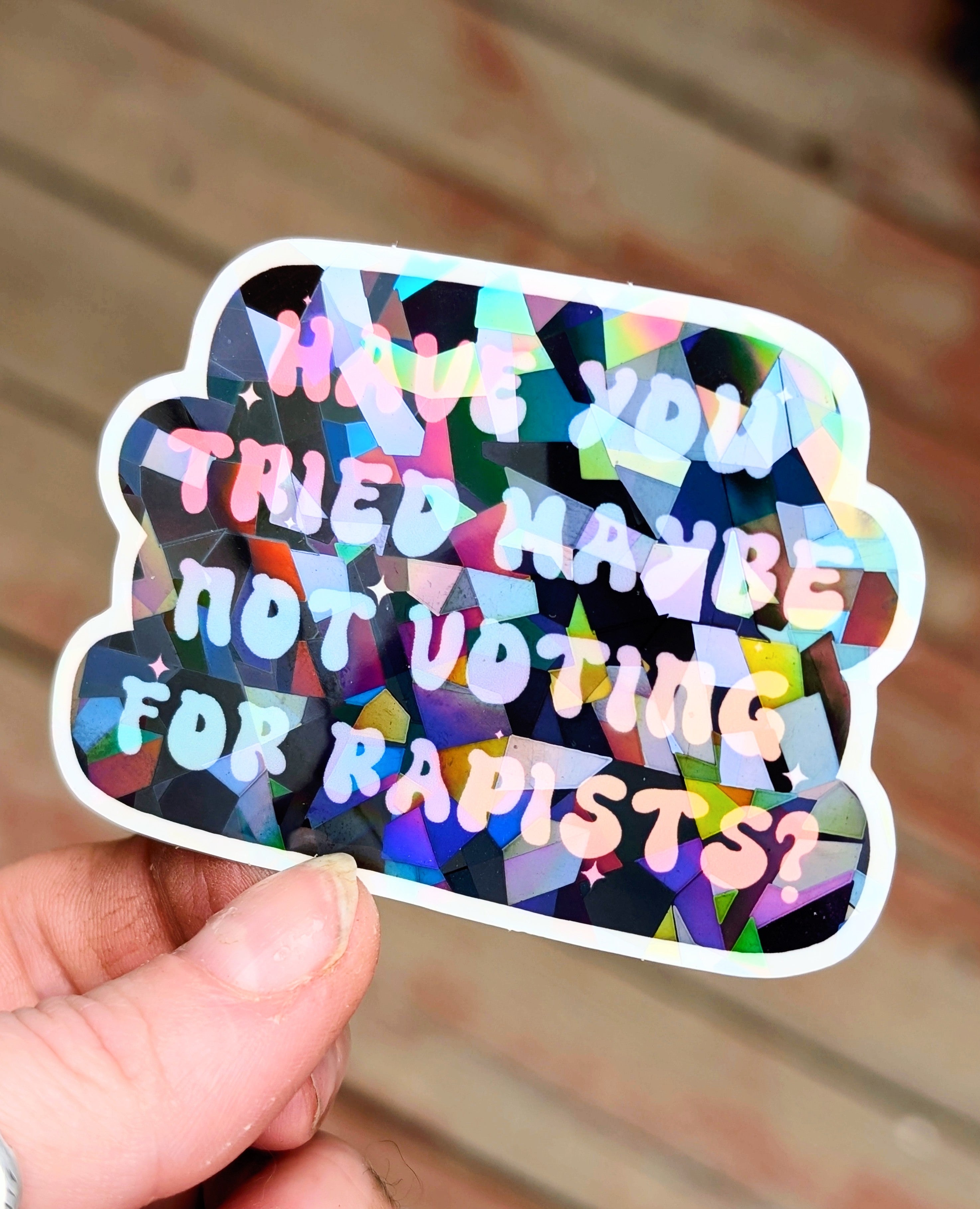 FDT Anti-Fascism Feminist Vinyl Sticker