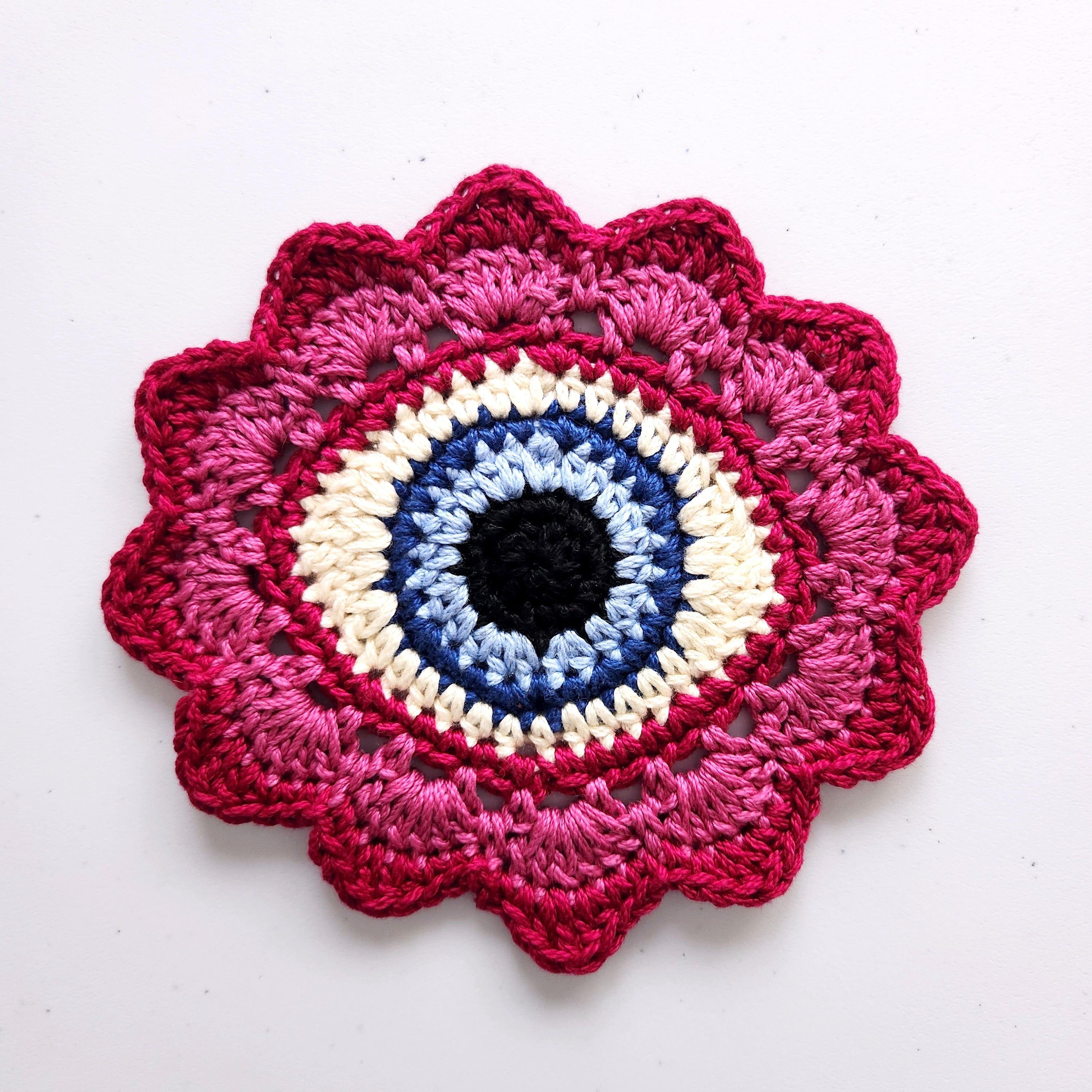 Flower Eye Applique