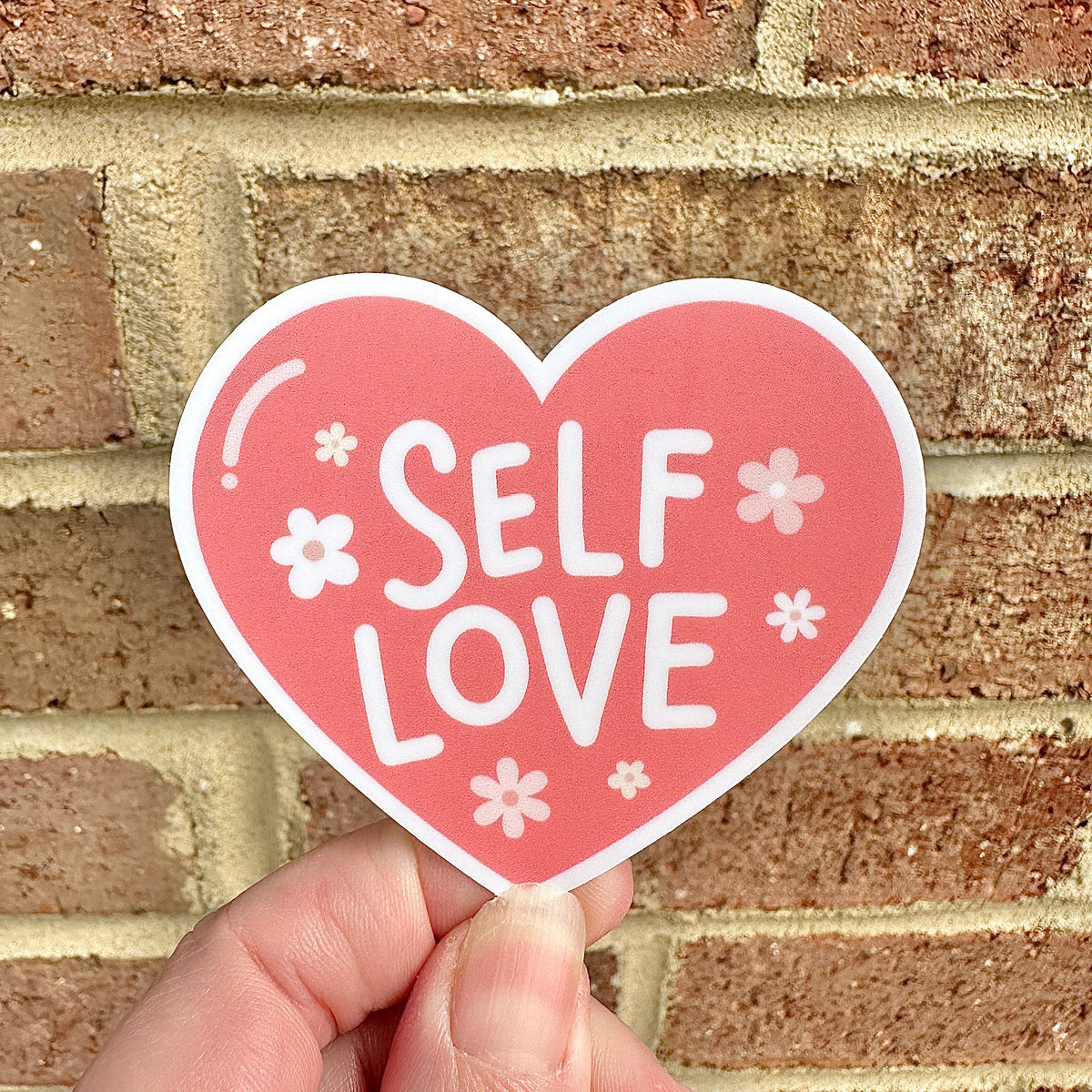 waterproof sticker for positivity