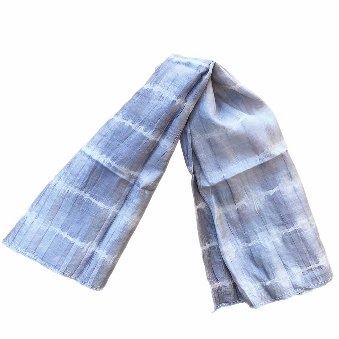 grey silk bandana