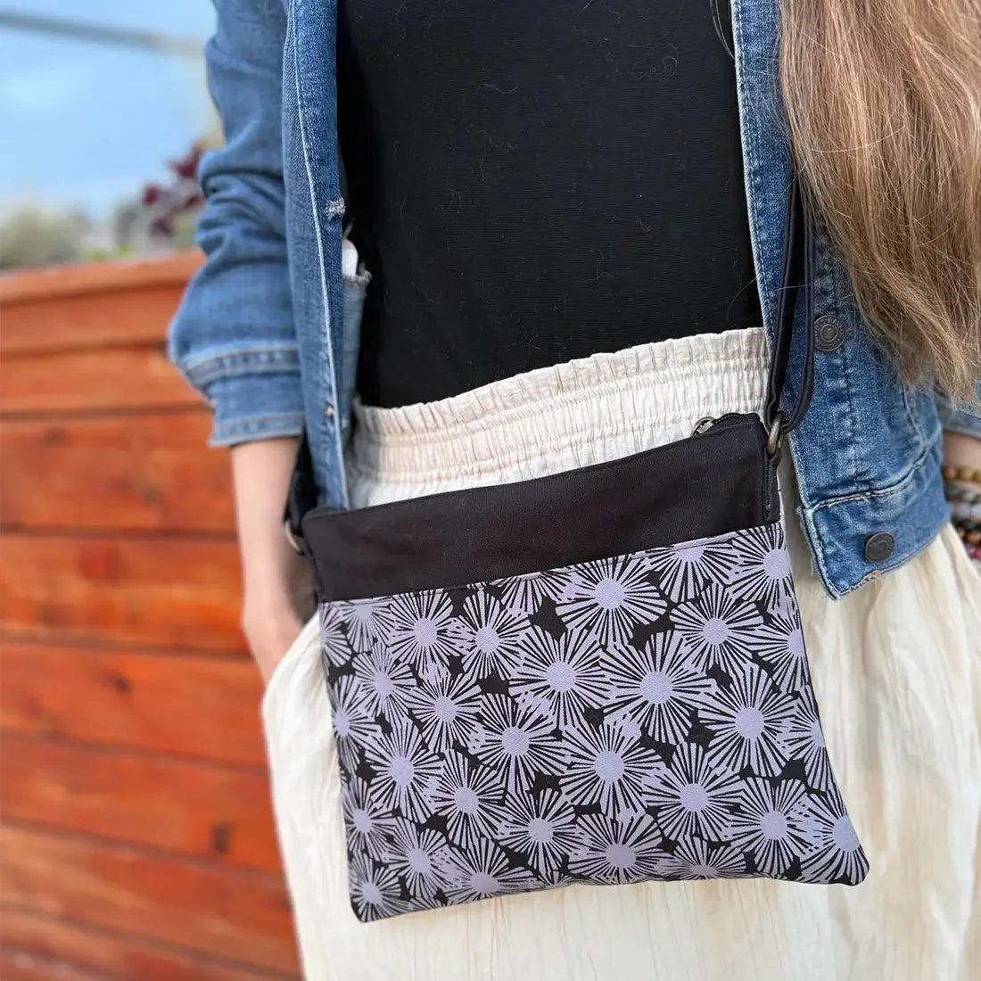 Small Crossbody Bag - Floral Prints - Malia Designs