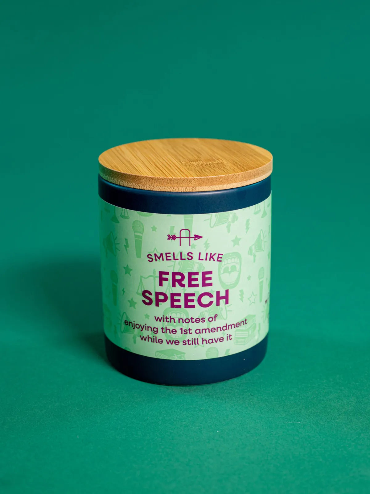 Smells Like Free Speech Candle