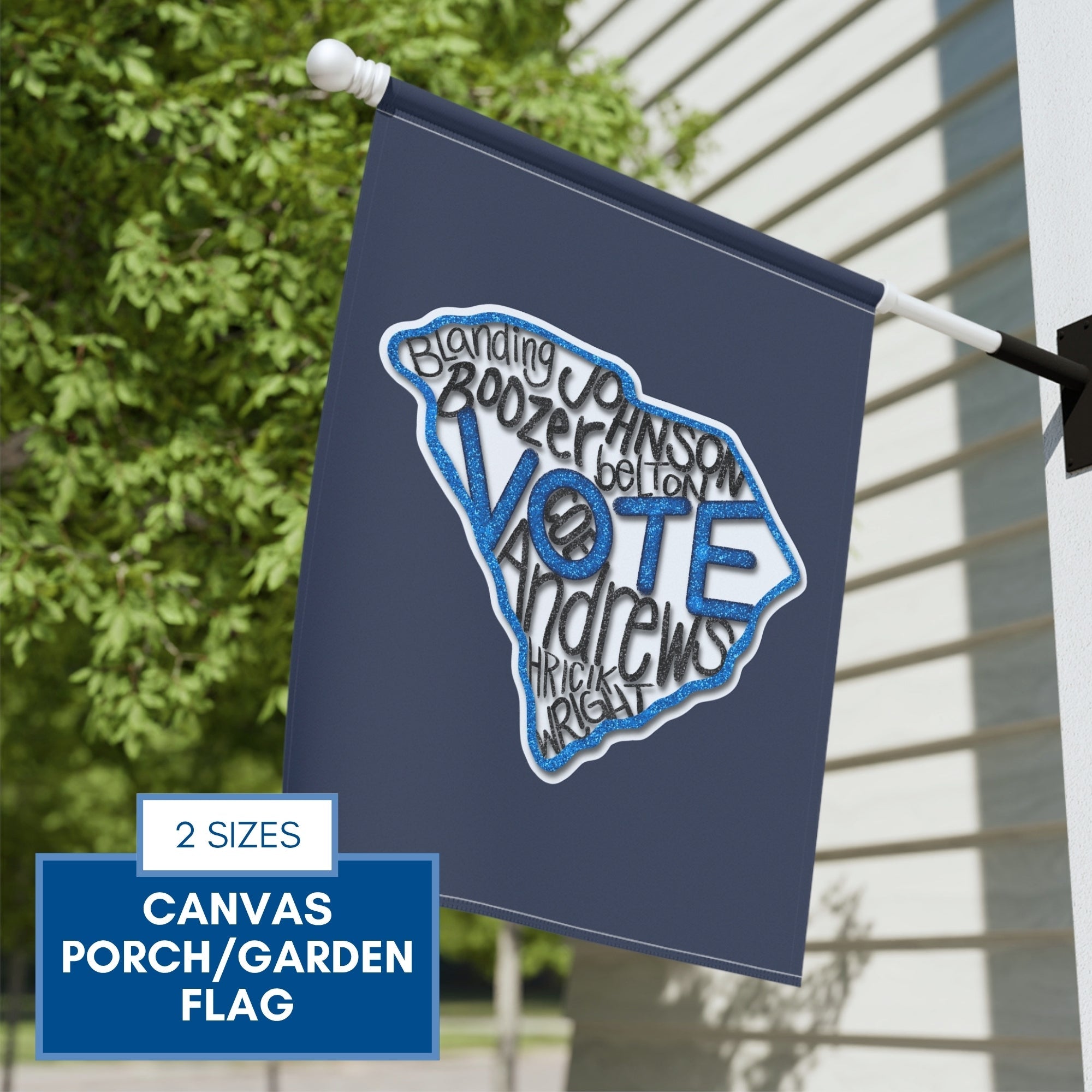 south-carolina-votes-blue-2026-democratic-campaign-garden-porch-flag-sc-activist-outdoor-decor