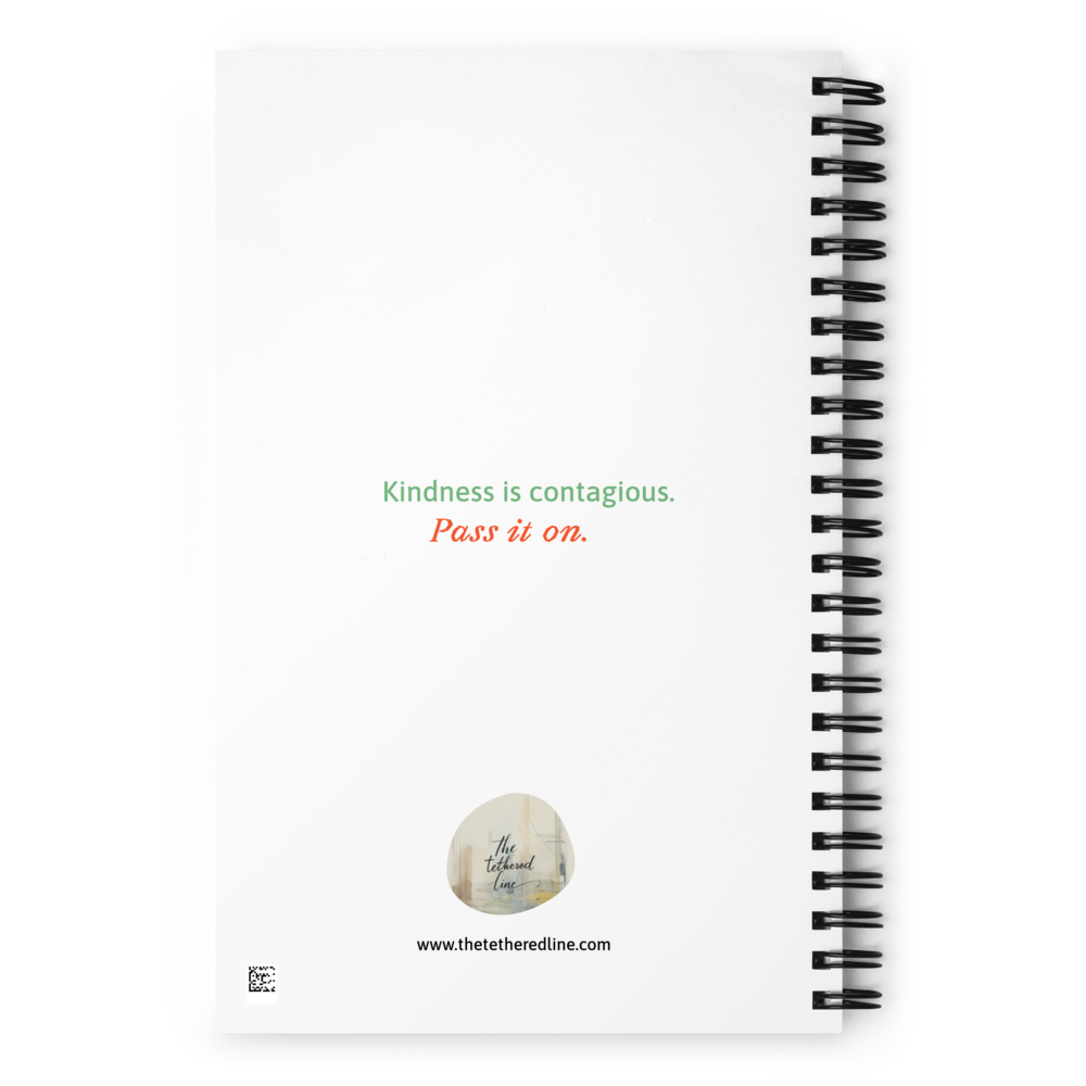 Spiral Notebook - "Kind Vibes Only"