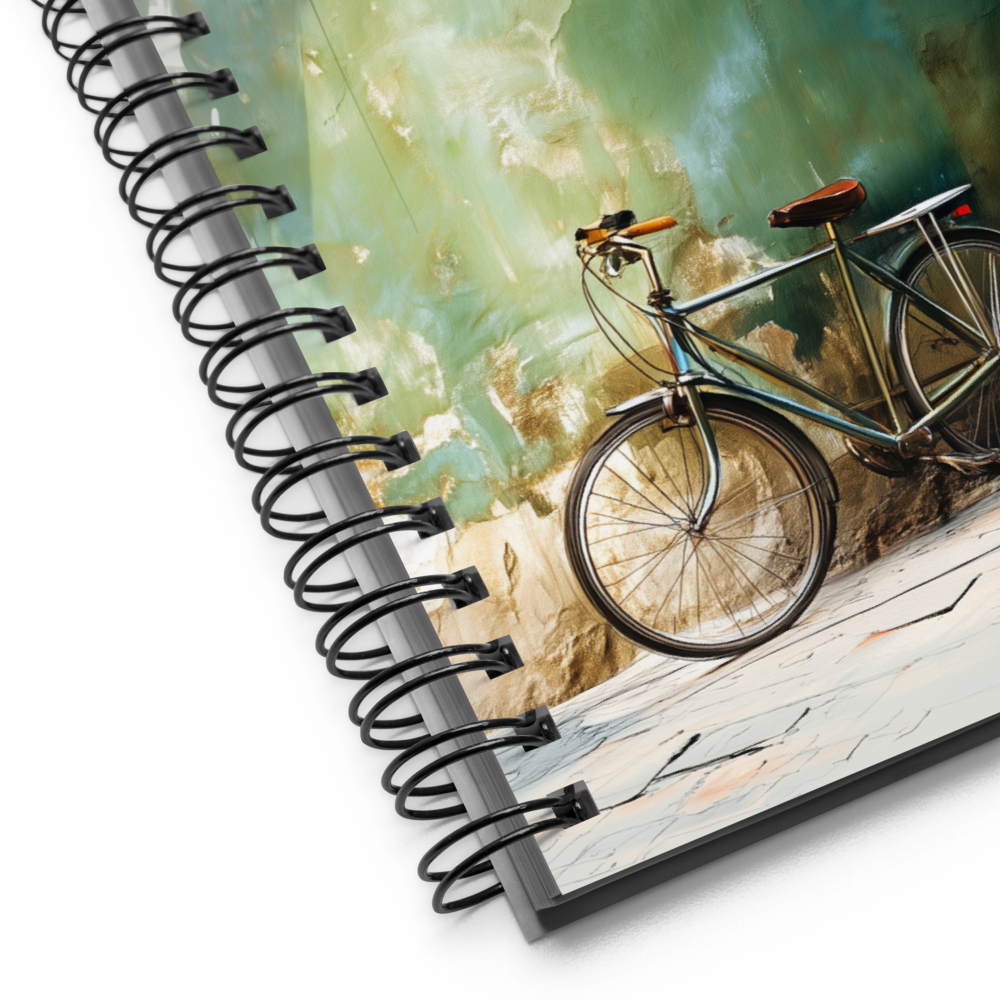 Spiral Notebook – Wheels - Left Bank Light