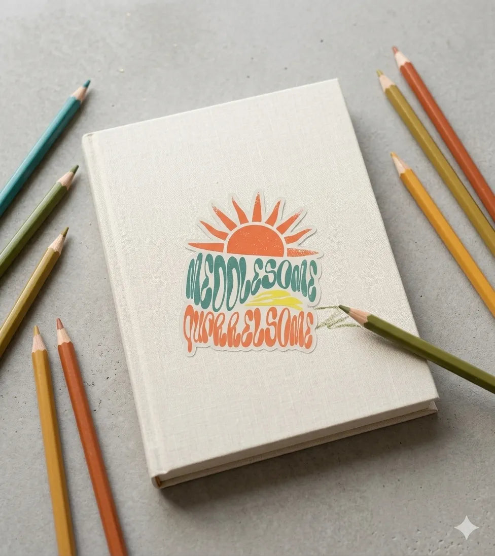 Sticker - Meddlesome & Quarrelsome - Hello Sunshine