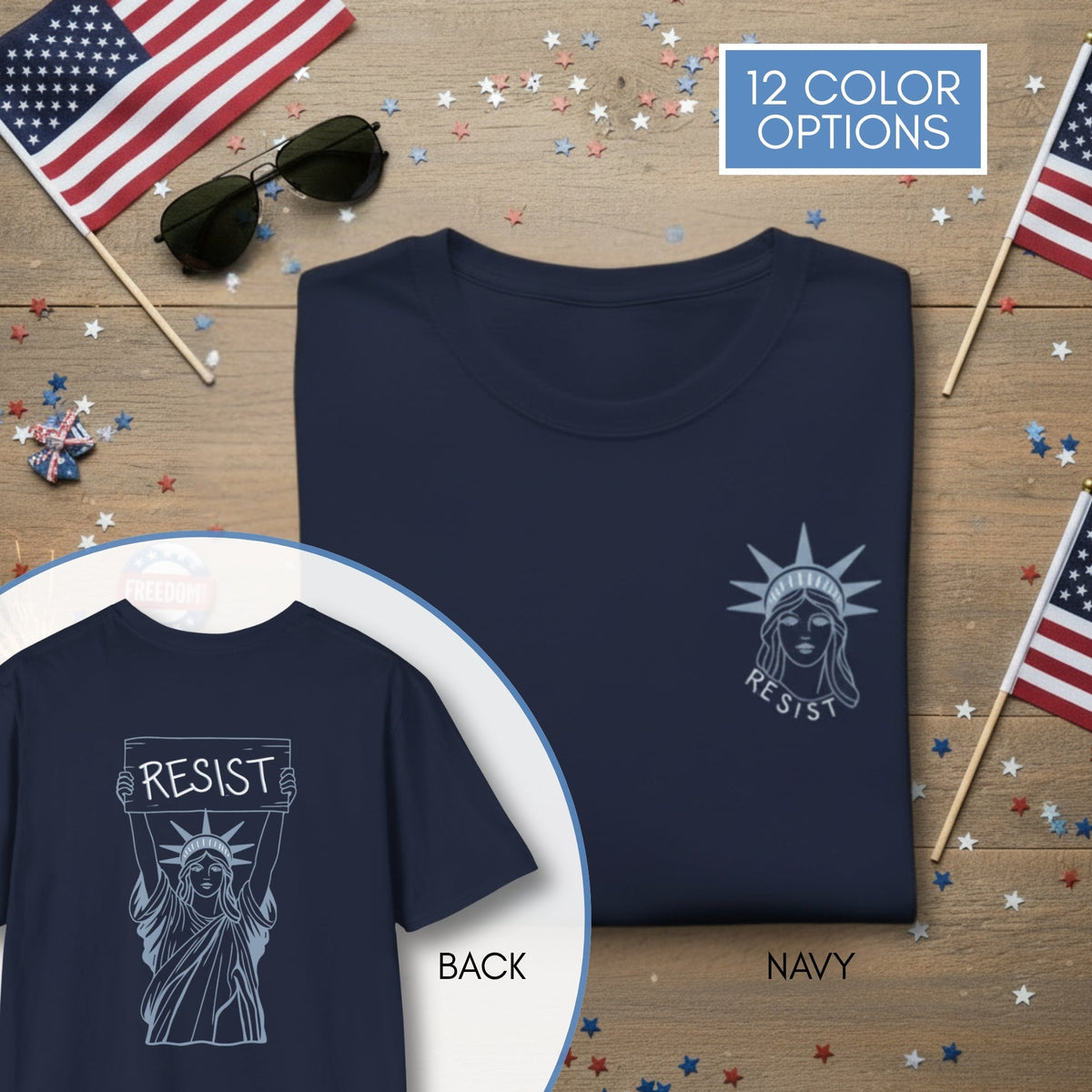 statue-of-liberty-resist-unisex-tee-feminist-political-activist-tshirt-patriotic-resistance-hand-drawn-art-lady-liberty-independence-day-apparel-navy-2