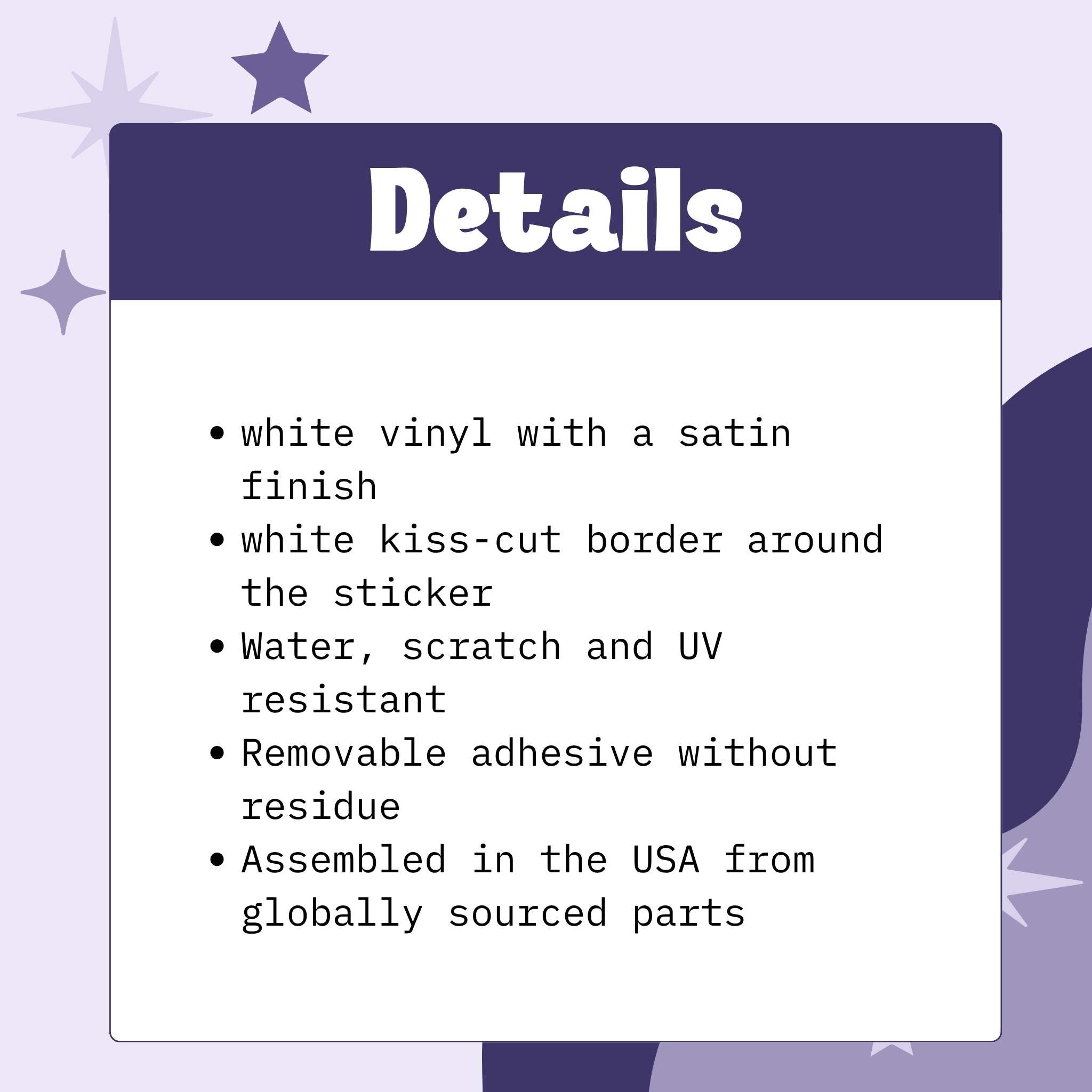 Doomed Little Mothman Kiss-Cut Vinyl Sticker