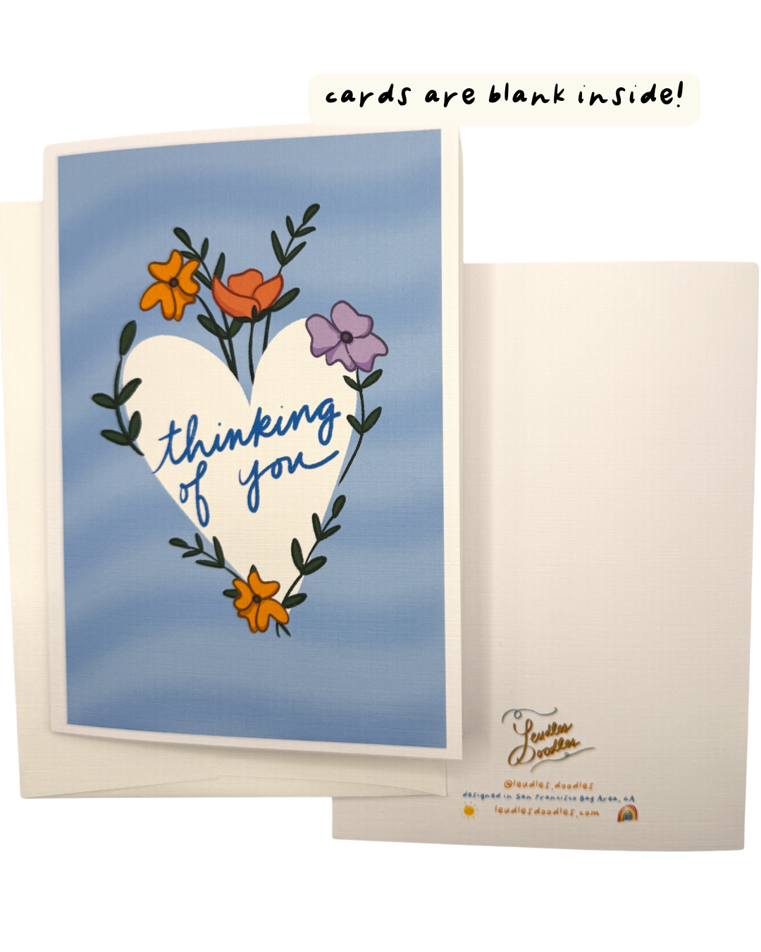 Thinking of You Sympathy Card (5x7")