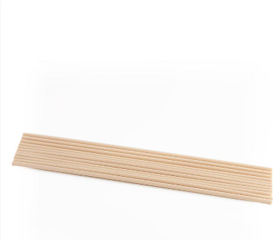 Fig & Grove tan fiber replacement reed diffuser sticks — individual reeds for home fragrance diffuser, natural reed refill, sold individually