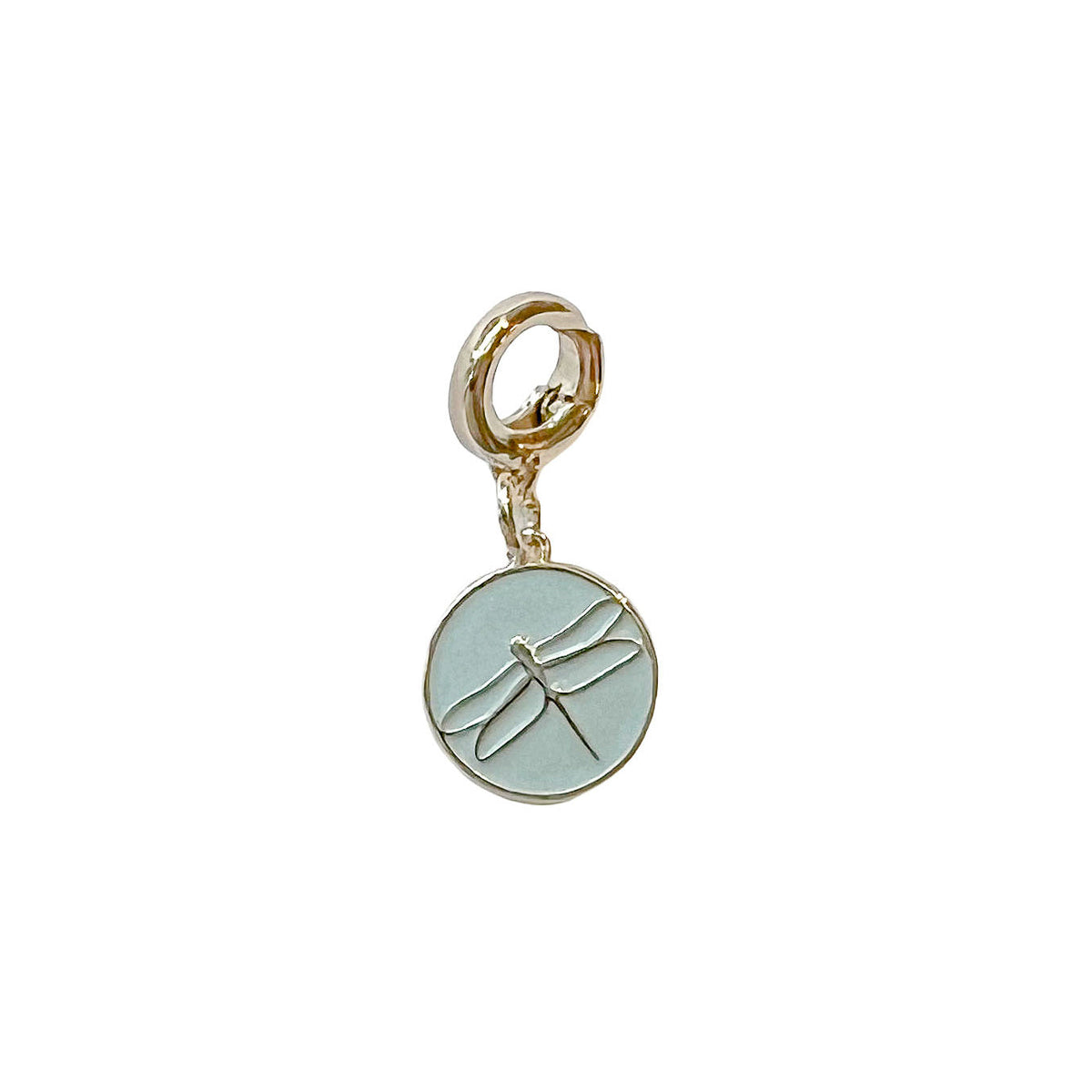 charleston dragonfly coin charm