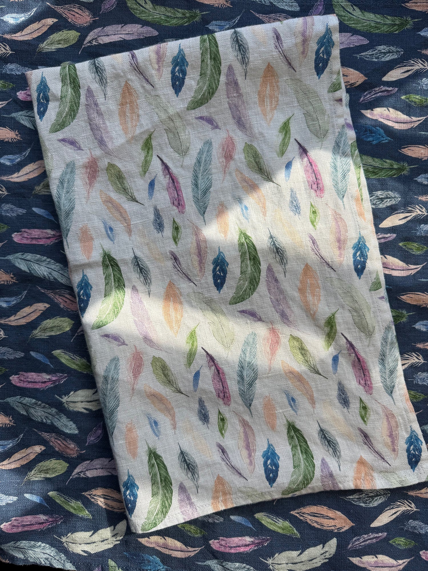 featherlight linen tea towel