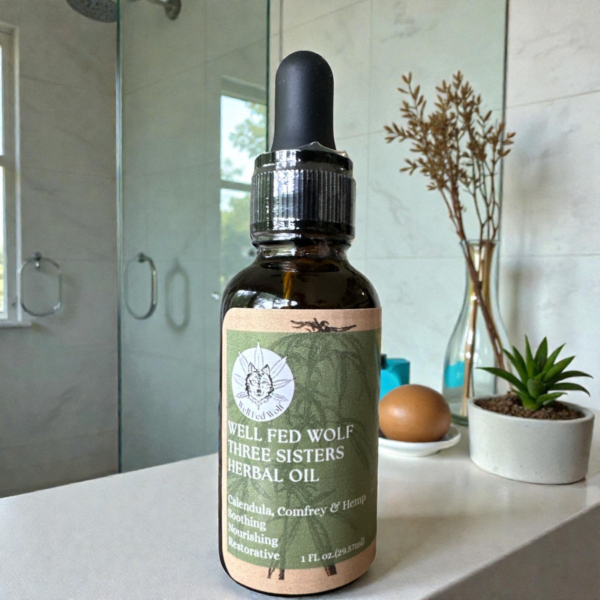 Well Fed Wolf Three Sisters Herbal Oil